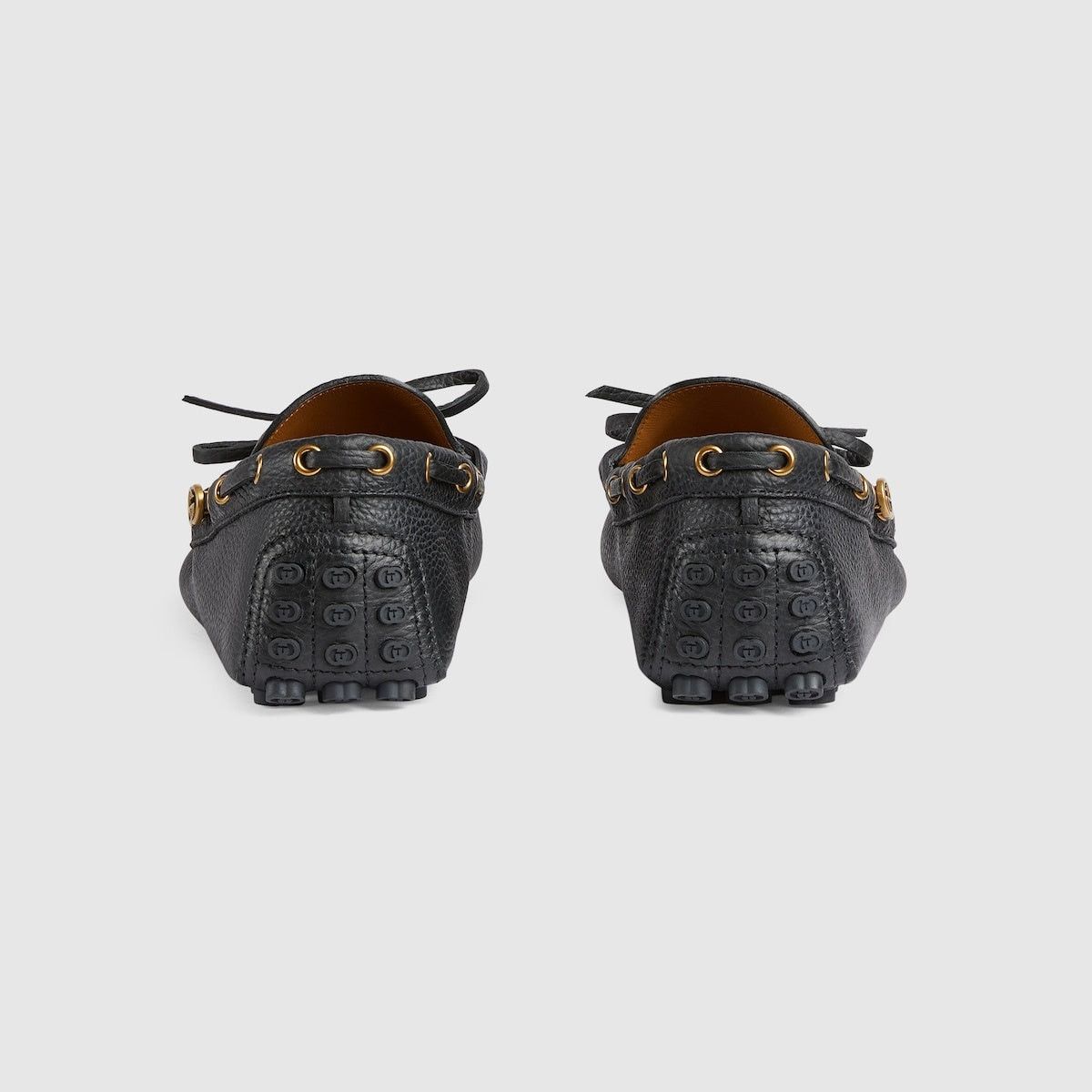 Gucci Gucci Interlocking G Leather Drivers SIZE UK 9 Size ONE SIZE - 3 Thumbnail