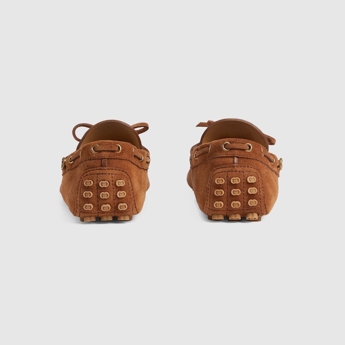 Gucci Gucci Interlocking G Leather Drivers SIZE UK 7.5 Size ONE SIZE - 2 Thumbnail