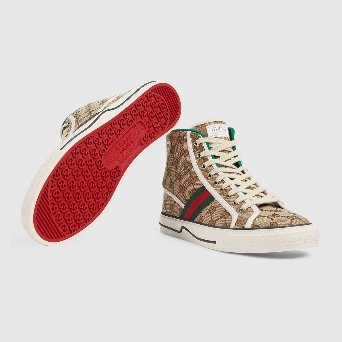 Gucci Gucci GG Tennis 1977 High Top Sneakers SIZE UK 5 Size ONE SIZE - 3 Thumbnail