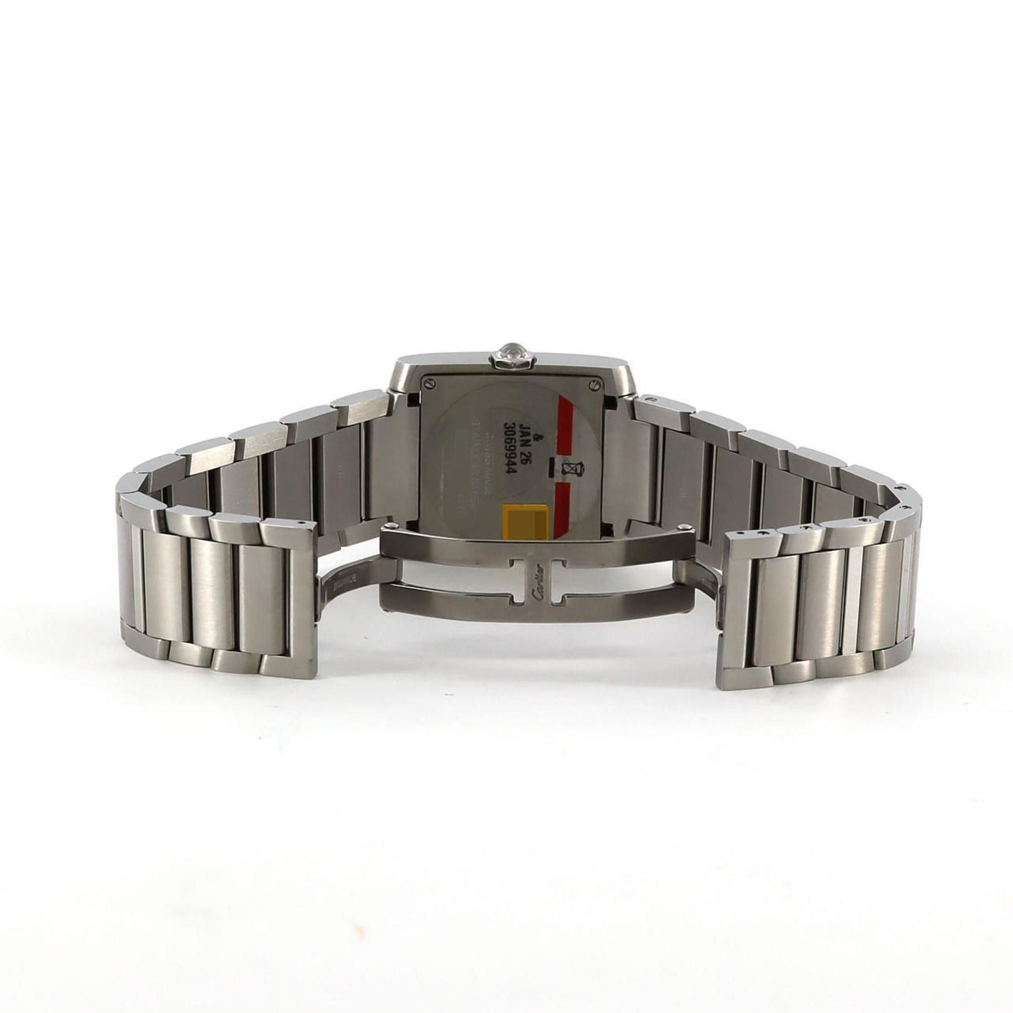 Cartier Cartier Tank Francaise MM JAPAN LIMITED WSTA0086 SS Wristwatch Quartz Size ONE SIZE - 8 Thumbnail