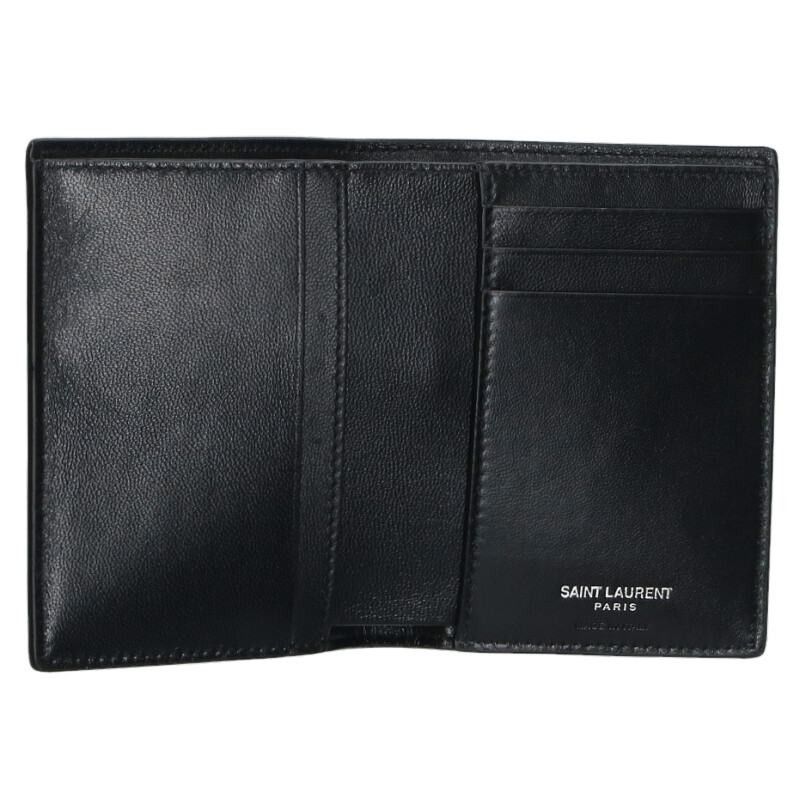 Saint Laurent Paris Leather Bi-fold Wallet 668726 | Grailed 