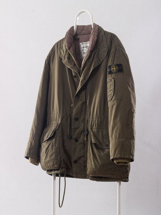 Stone Island 80s Vintage Mens STONE ISLAND Archivo Military Winter