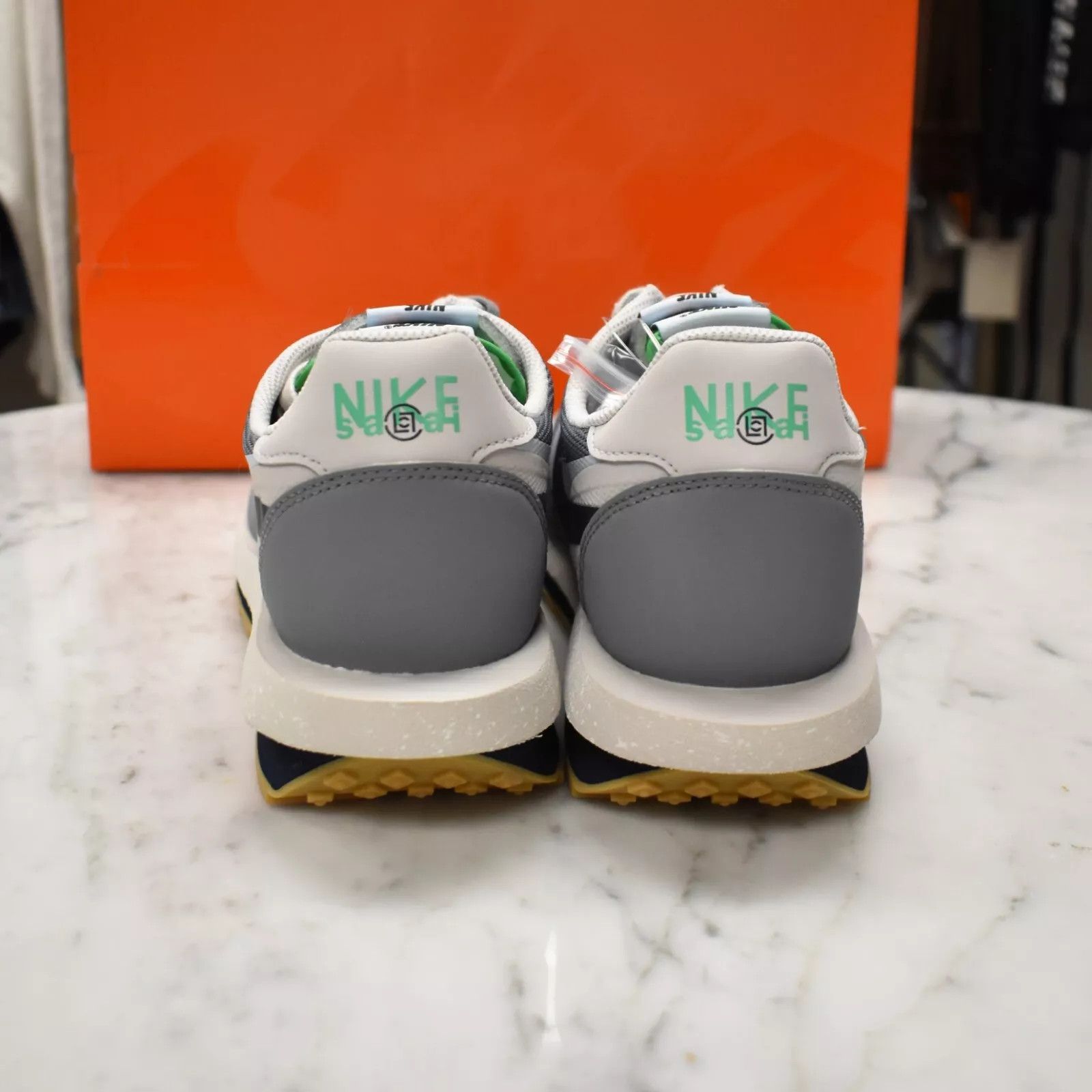 CLOT × Nike × Sacai Nike Sacai CLOT LDWaffle LD Waffle Racer Cool Gray Size US 10 / EU 43 - 5 Thumbnail