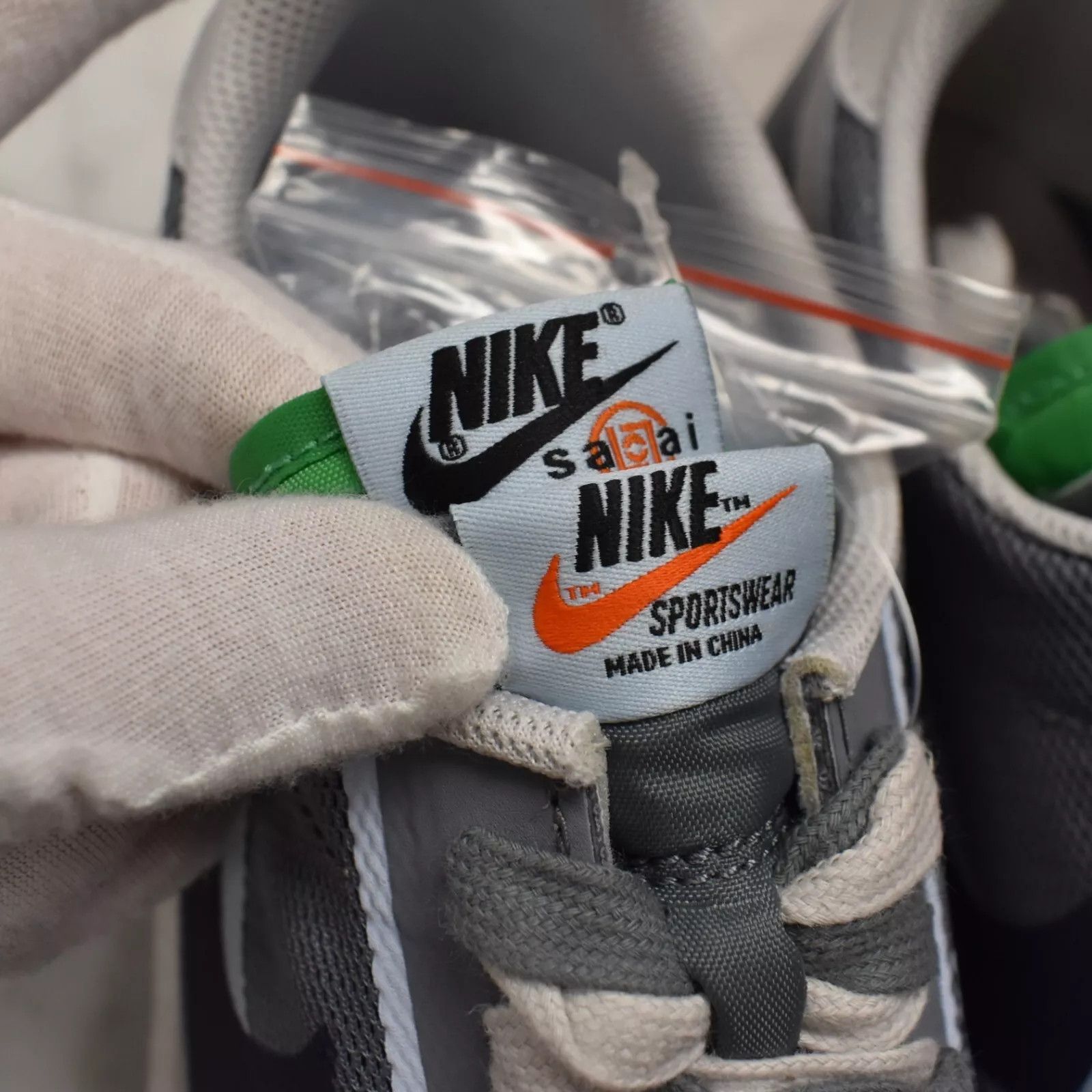 CLOT × Nike × Sacai Nike Sacai CLOT LDWaffle LD Waffle Racer Cool Gray Size US 11 / EU 44 - 7 Thumbnail
