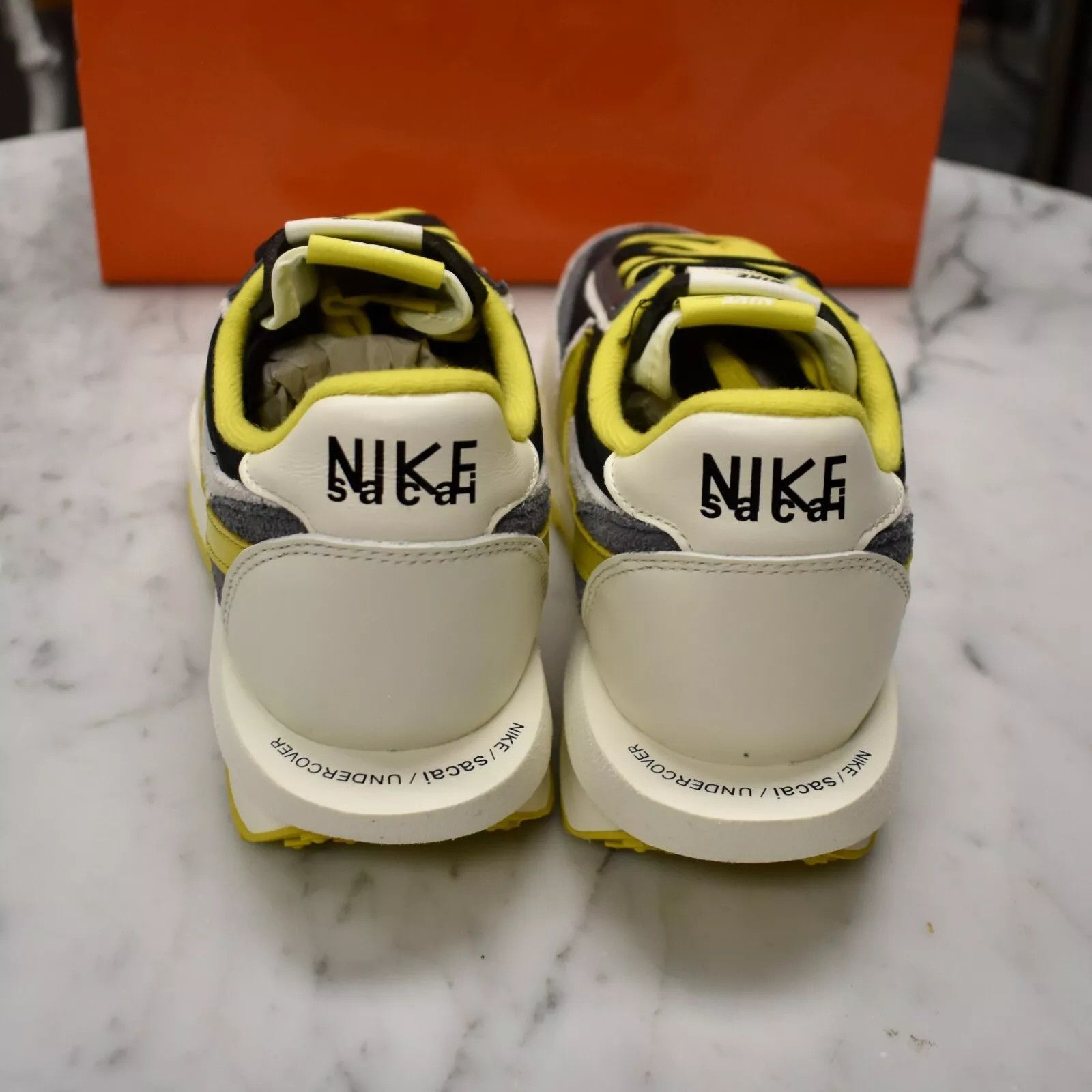Nike × Sacai × Undercover Nike Sacai Undercover LDWaffle LD Waffle Racer Black Citron Size US 10 / EU 43 - 5 Thumbnail