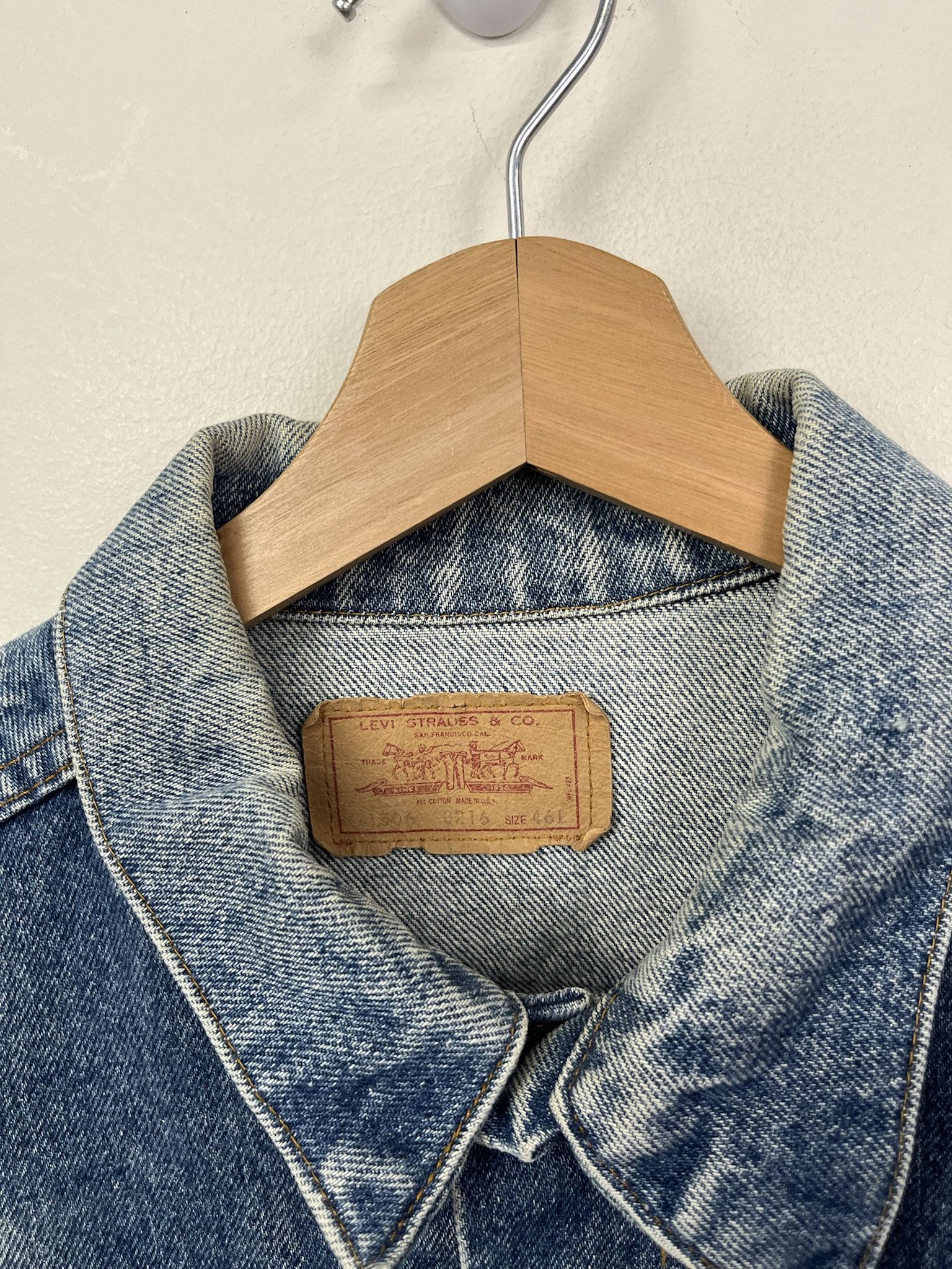 Levi's × NASCAR Vintage Levi's Denim Jacket 1970s Chevelle Chevy Embroidered Denim Jacket Size L (46L) Size US L / EU 52-54 / 3 - 2 Thumbnail