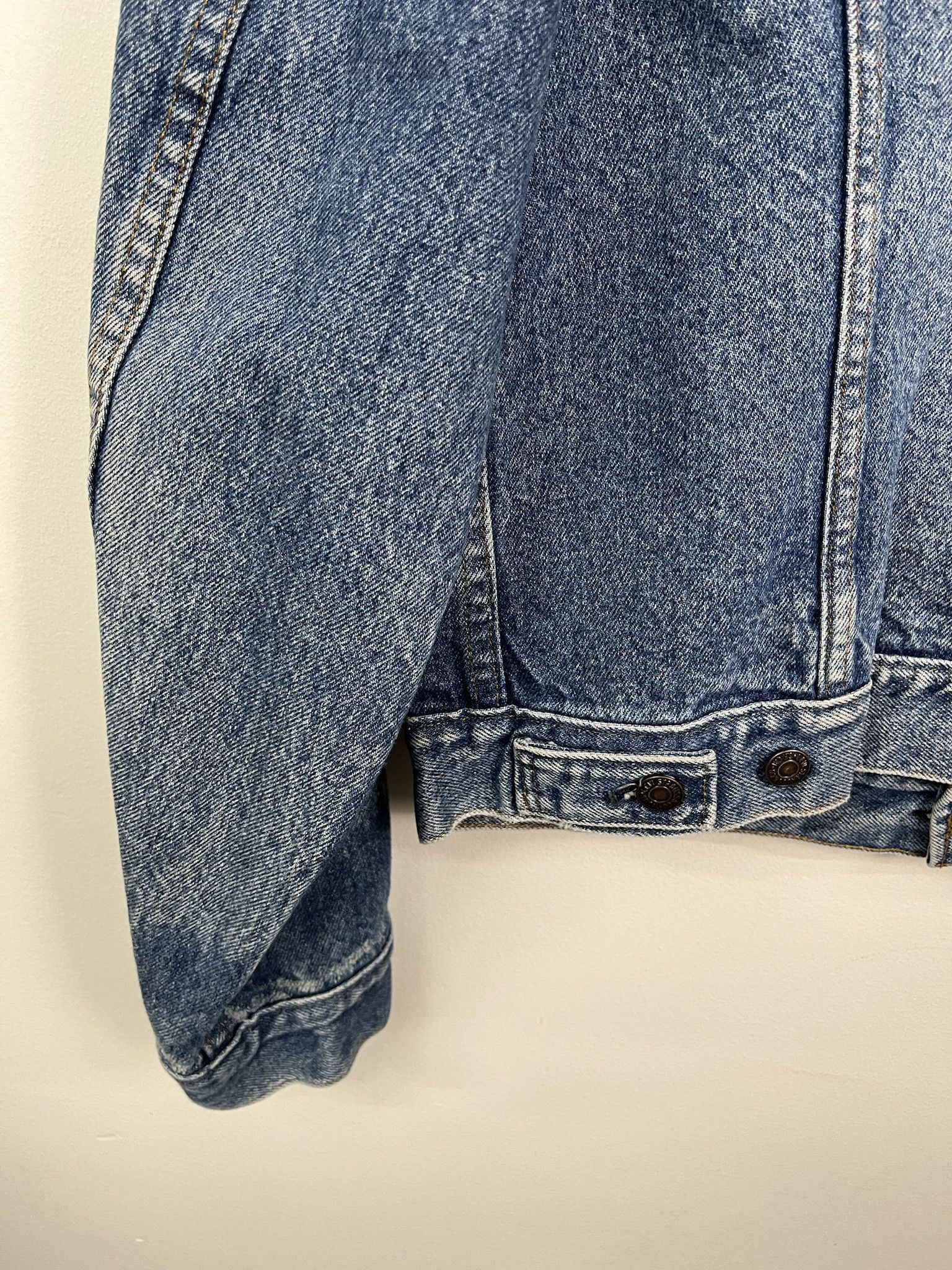 Levi's × NASCAR Vintage Levi's Denim Jacket 1970s Chevelle Chevy Embroidered Denim Jacket Size L (46L) Size US L / EU 52-54 / 3 - 5 Thumbnail