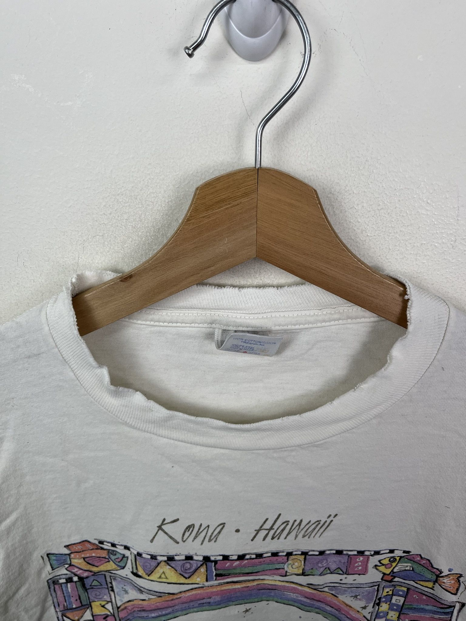 Vintage Vintage Kona Hawaii Dolphin Art Tee Shirt size XL Size US XL / EU 56 / 4 - 3 Thumbnail