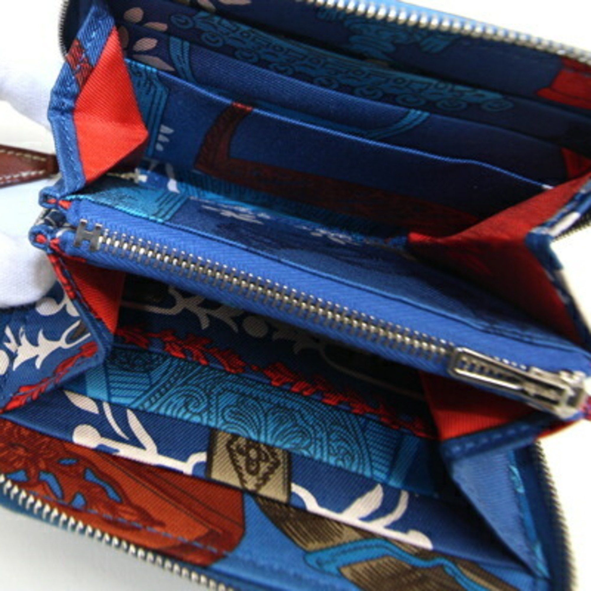 Hermes Hermès Silk'In wallet Size ONE SIZE - 5 Thumbnail
