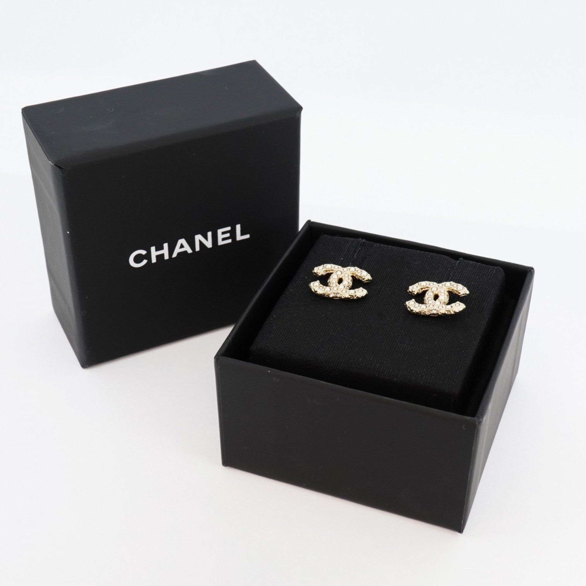 Chanel Chanel Coco Mark earring Size ONE SIZE - 7 Thumbnail