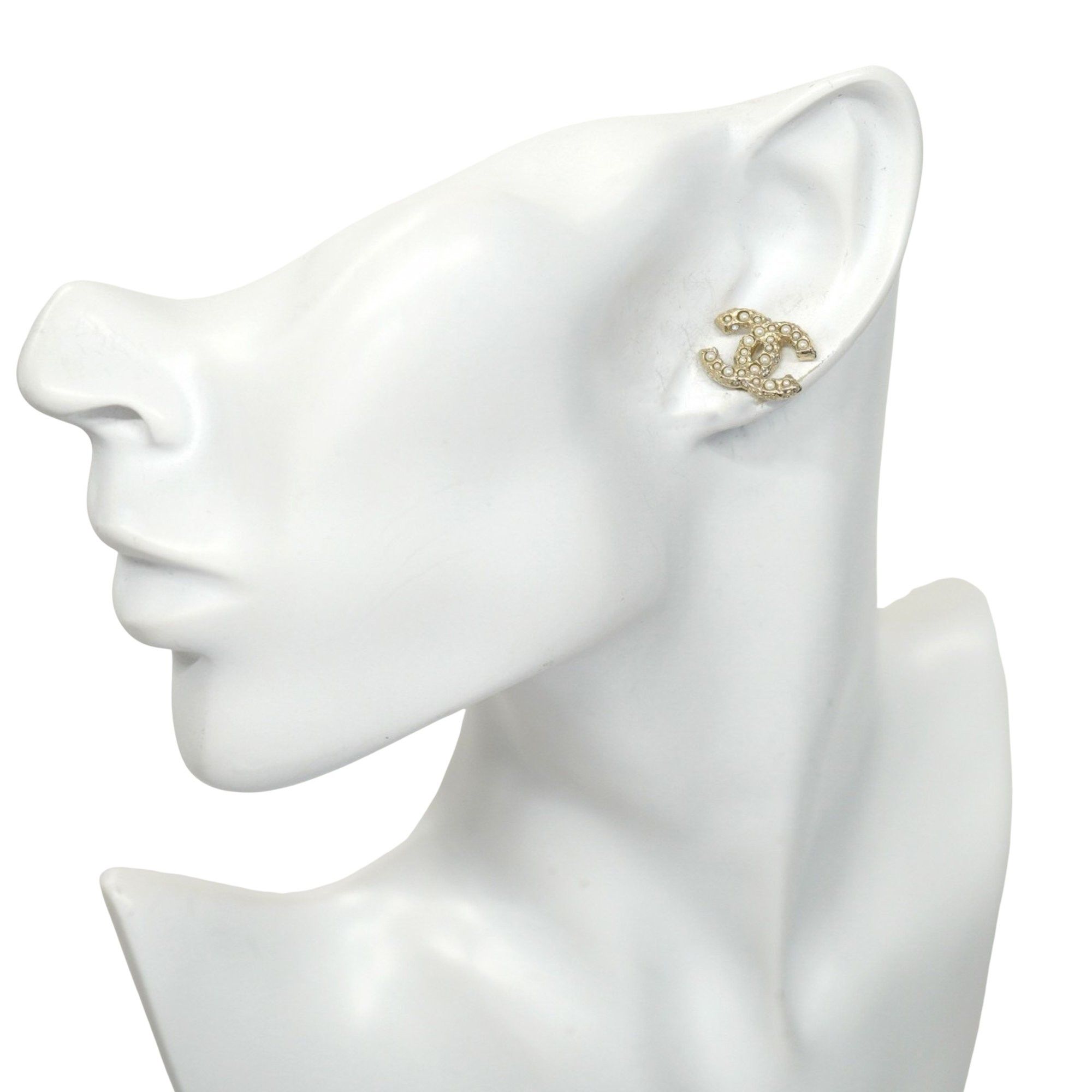 Chanel Chanel Coco Mark earring Size ONE SIZE - 2 Thumbnail