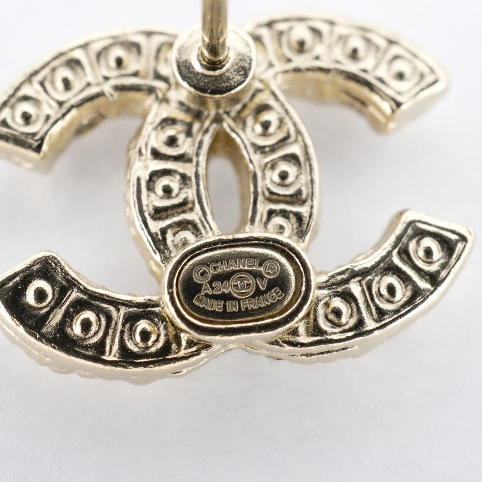 Chanel Chanel Coco Mark earring Size ONE SIZE - 5 Thumbnail