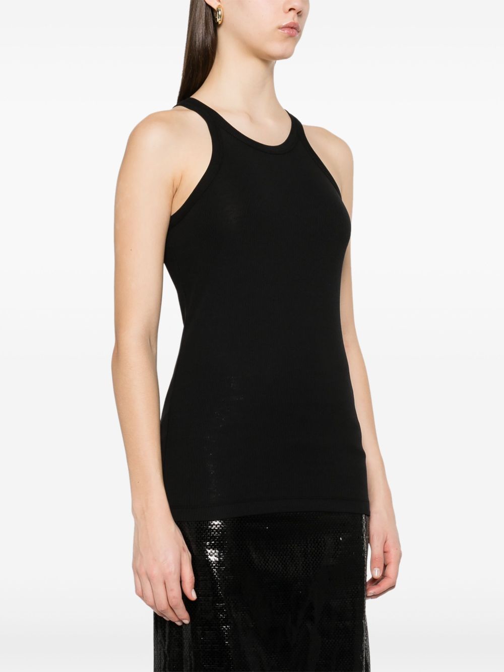 Sportmax COTTON TANK TOP Size M / US 6-8 / IT 42-44 - 2 Thumbnail