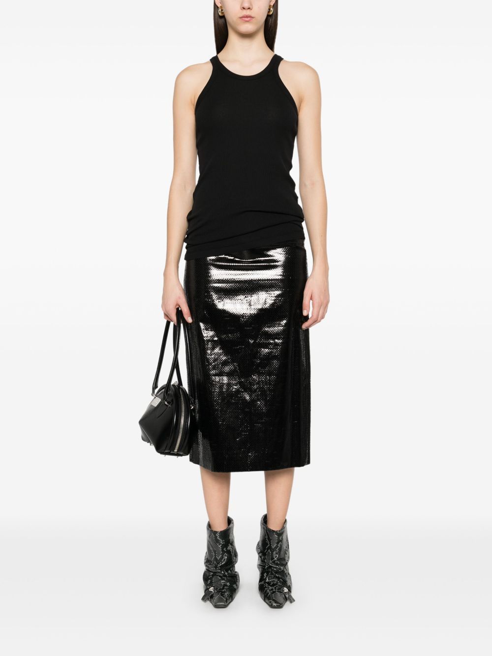 Sportmax COTTON TANK TOP Size M / US 6-8 / IT 42-44 - 5 Thumbnail