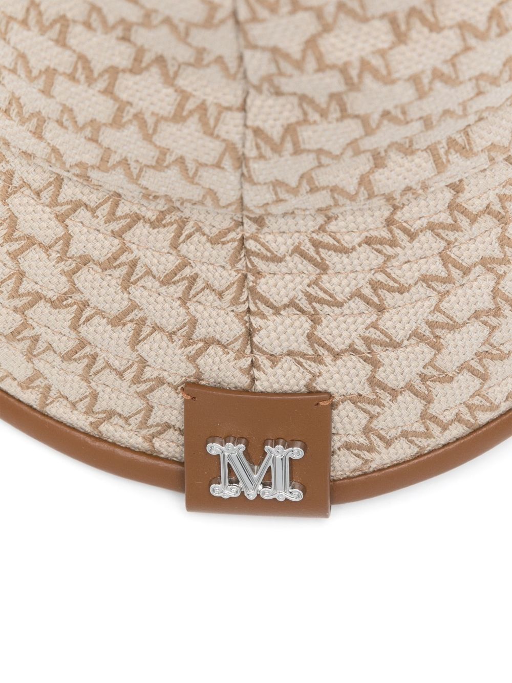 Max Mara ALLOVER LOGO BUCKET BAG Size ONE SIZE - 2 Thumbnail