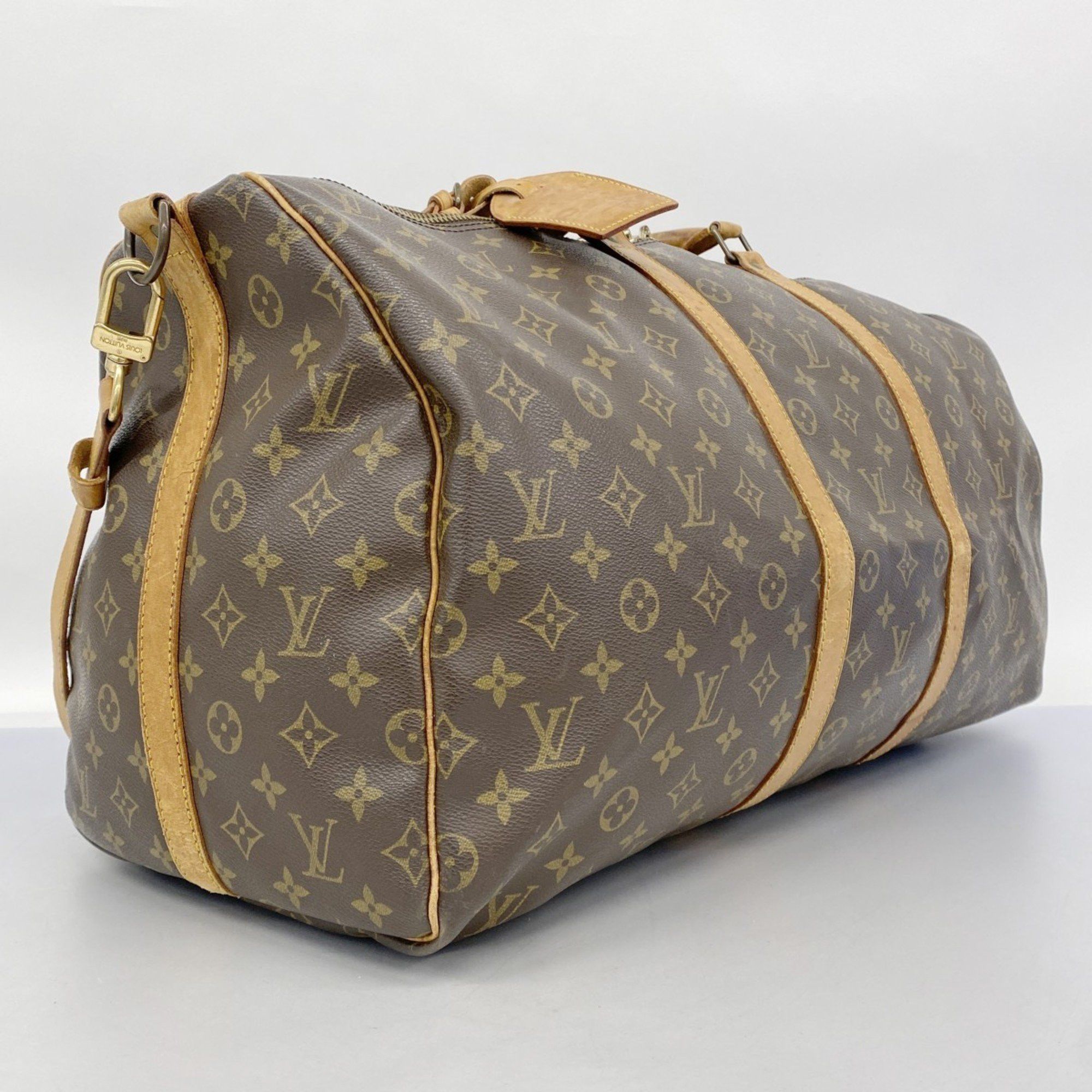 Louis Vuitton Louis Vuitton Keepall Bandoulière 55 travel Size ONE SIZE - 3 Thumbnail