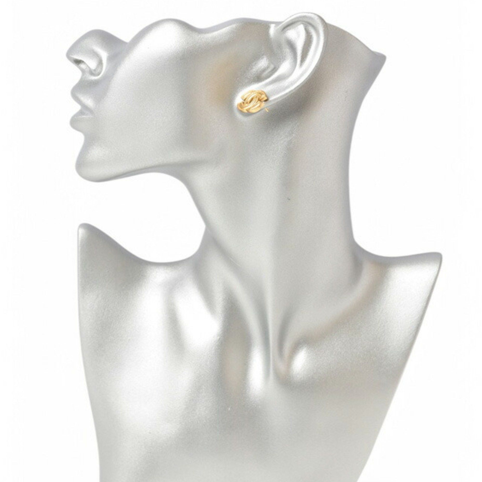 Chanel Chanel Coco Mark earring Size ONE SIZE - 4 Thumbnail