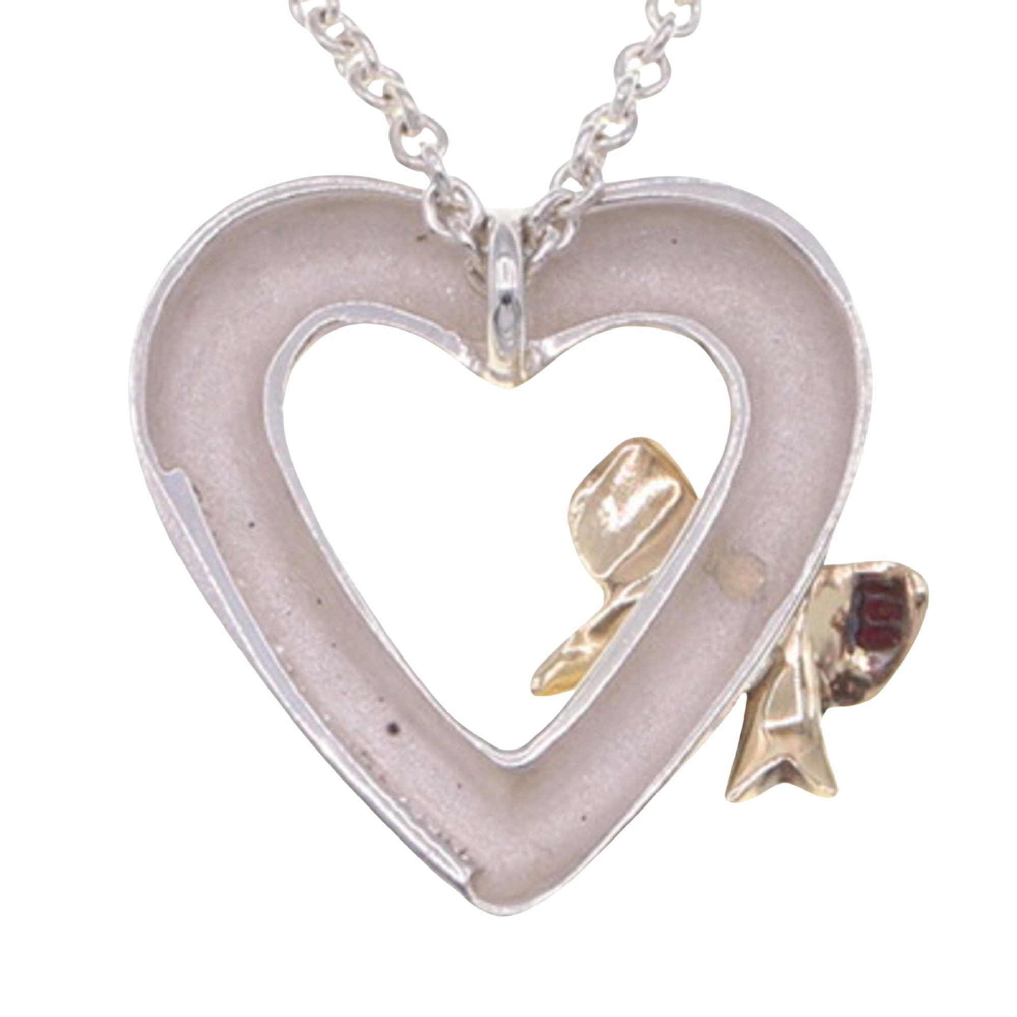 Tiffany & Co. Tiffany & Co Heart Ribbon necklace Size ONE SIZE - 3 Thumbnail