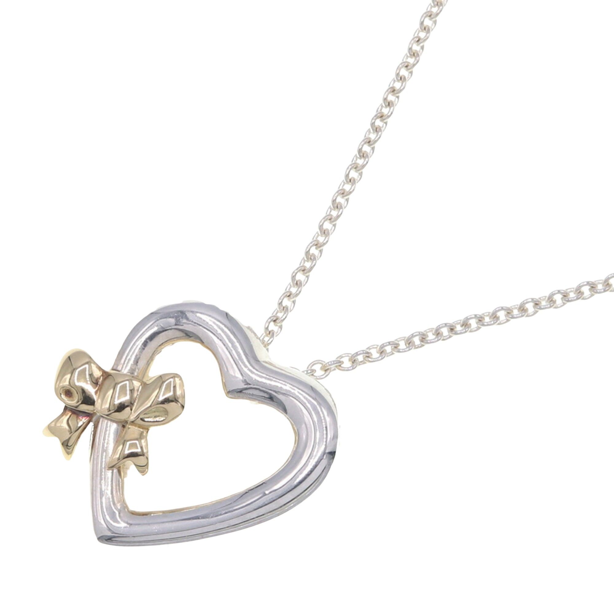 Tiffany & Co. Tiffany & Co Heart Ribbon necklace Size ONE SIZE - 2 Thumbnail