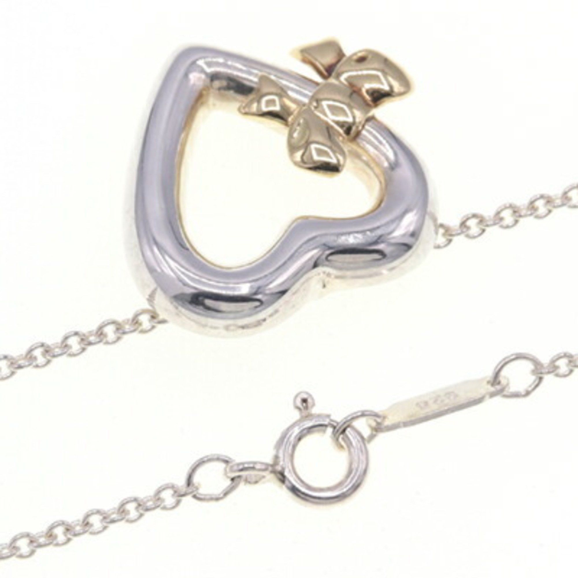 Tiffany & Co. Tiffany & Co Heart Ribbon necklace Size ONE SIZE - 4 Thumbnail