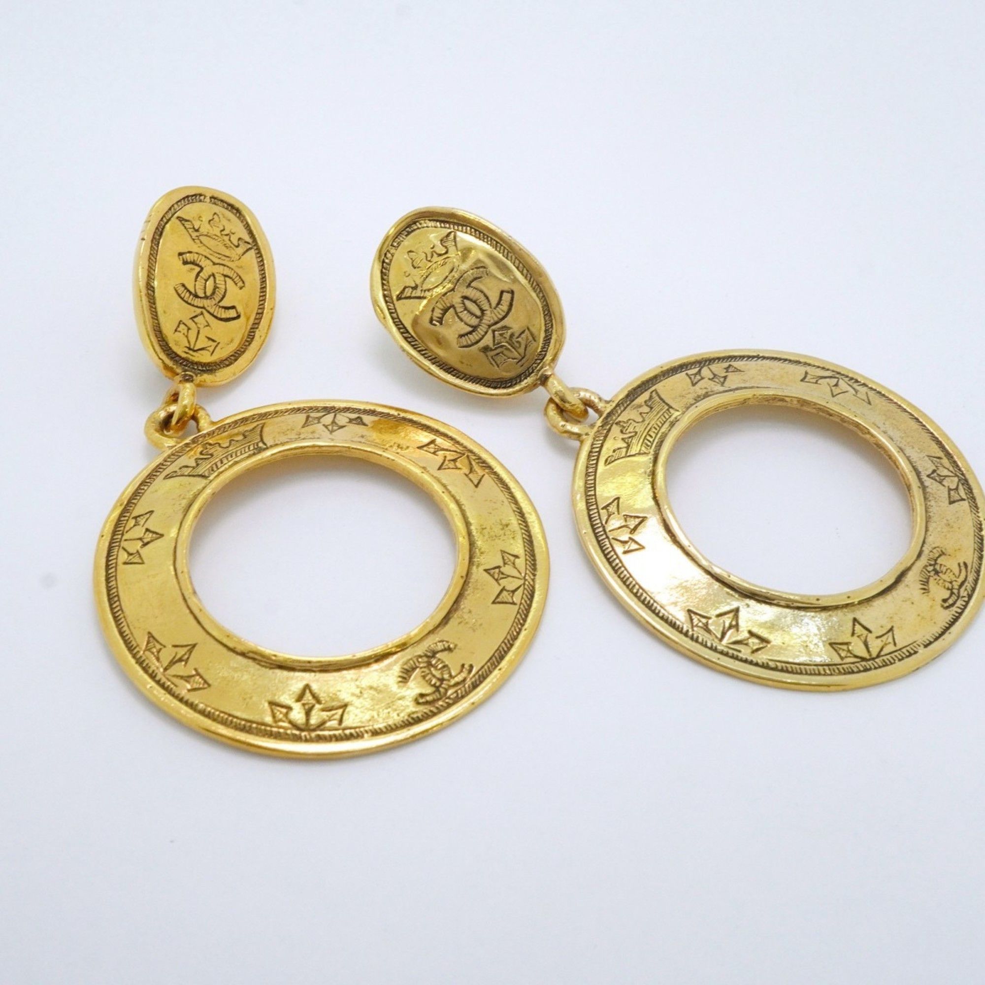Chanel Chanel Coco Mark earring Size ONE SIZE - 3 Thumbnail