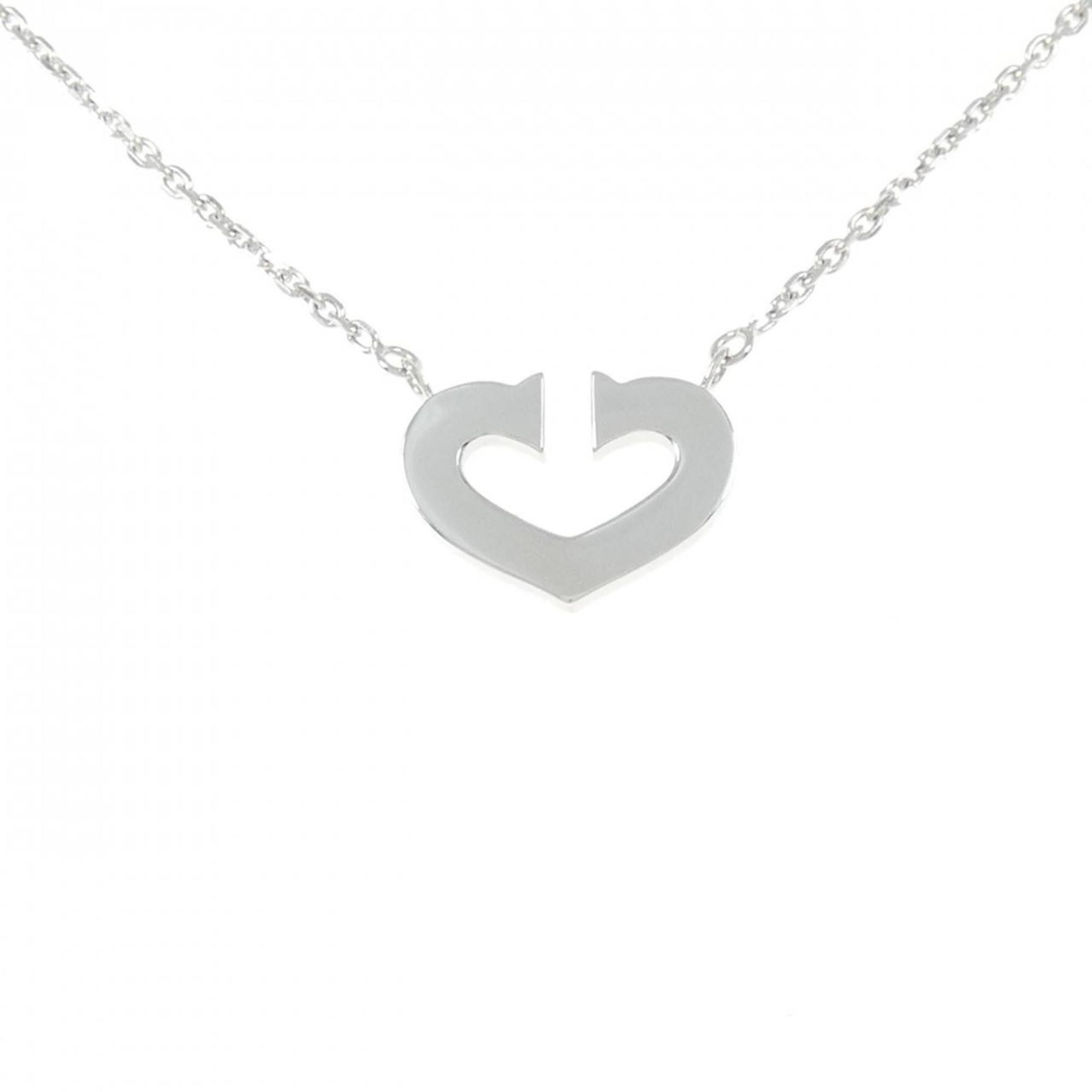 Cartier Cartier C heart necklace Size ONE SIZE - 2 Thumbnail
