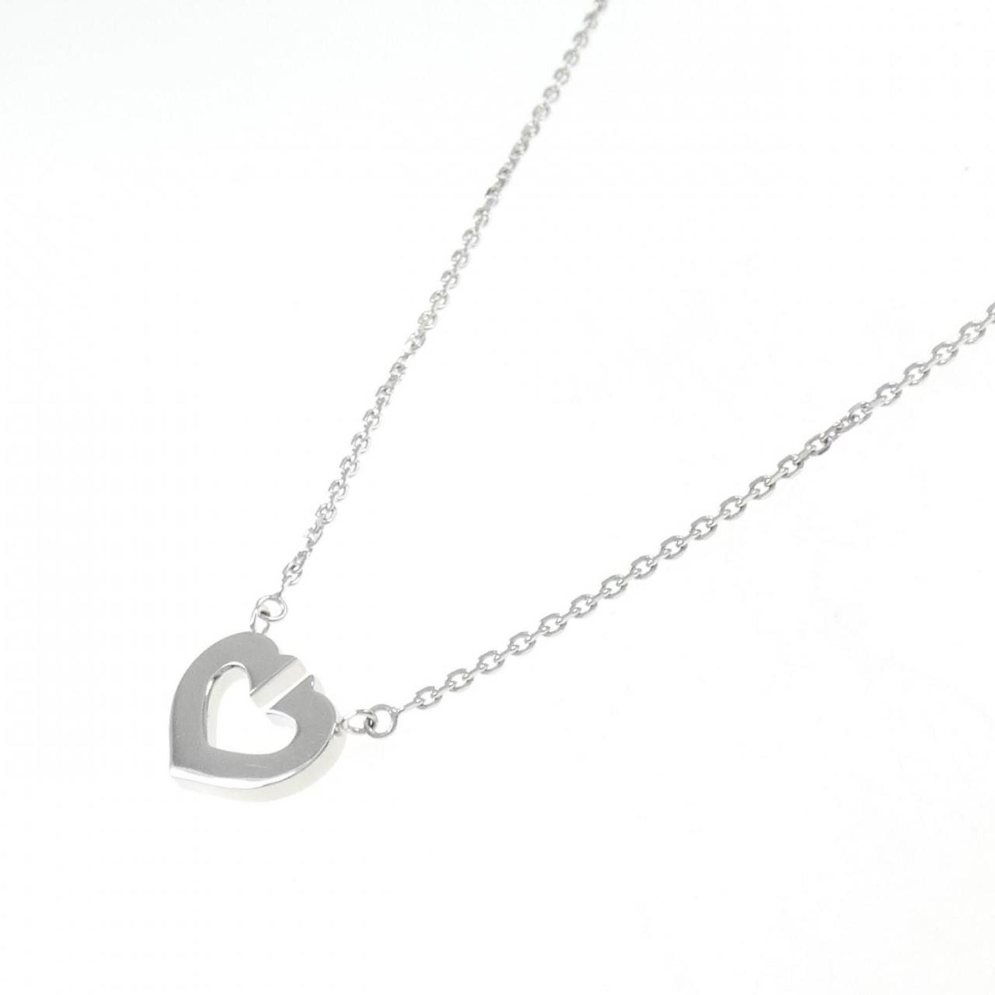 Cartier Cartier C heart necklace Size ONE SIZE - 3 Thumbnail