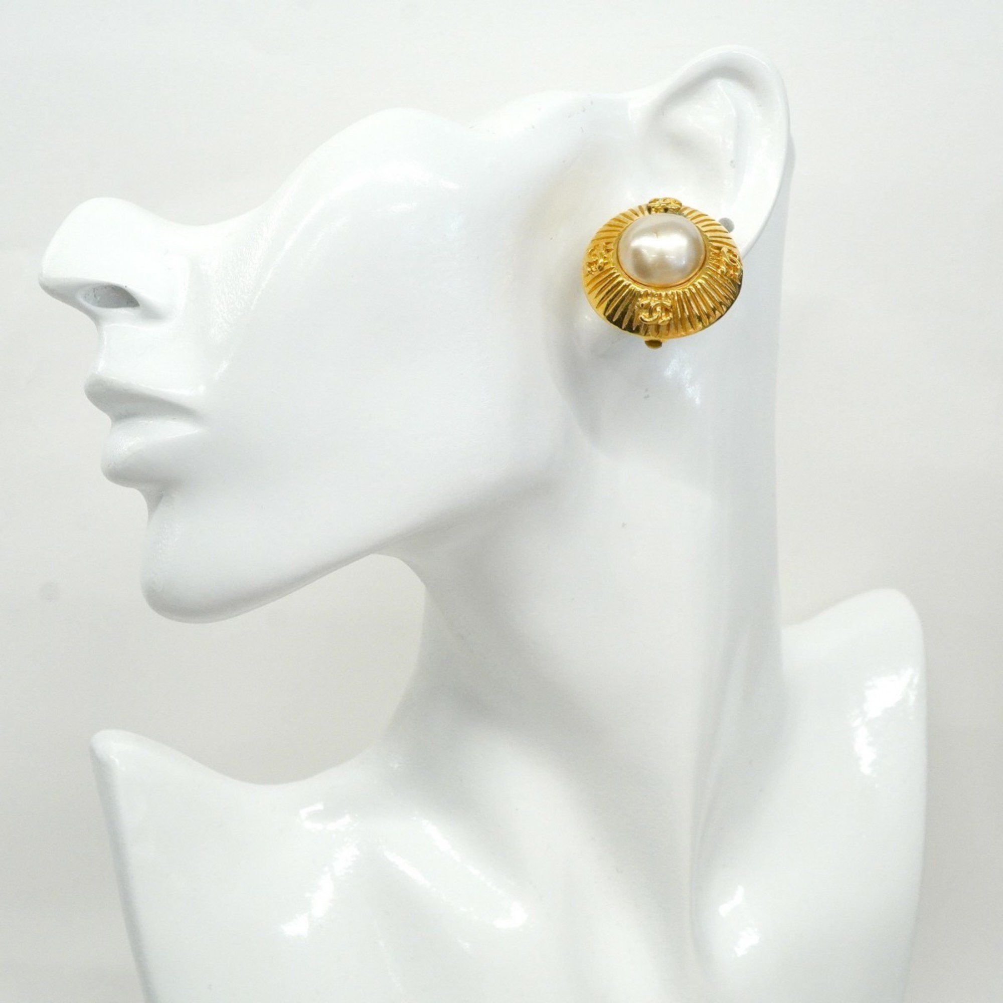 Chanel Chanel Coco Mark earring Size ONE SIZE - 4 Thumbnail