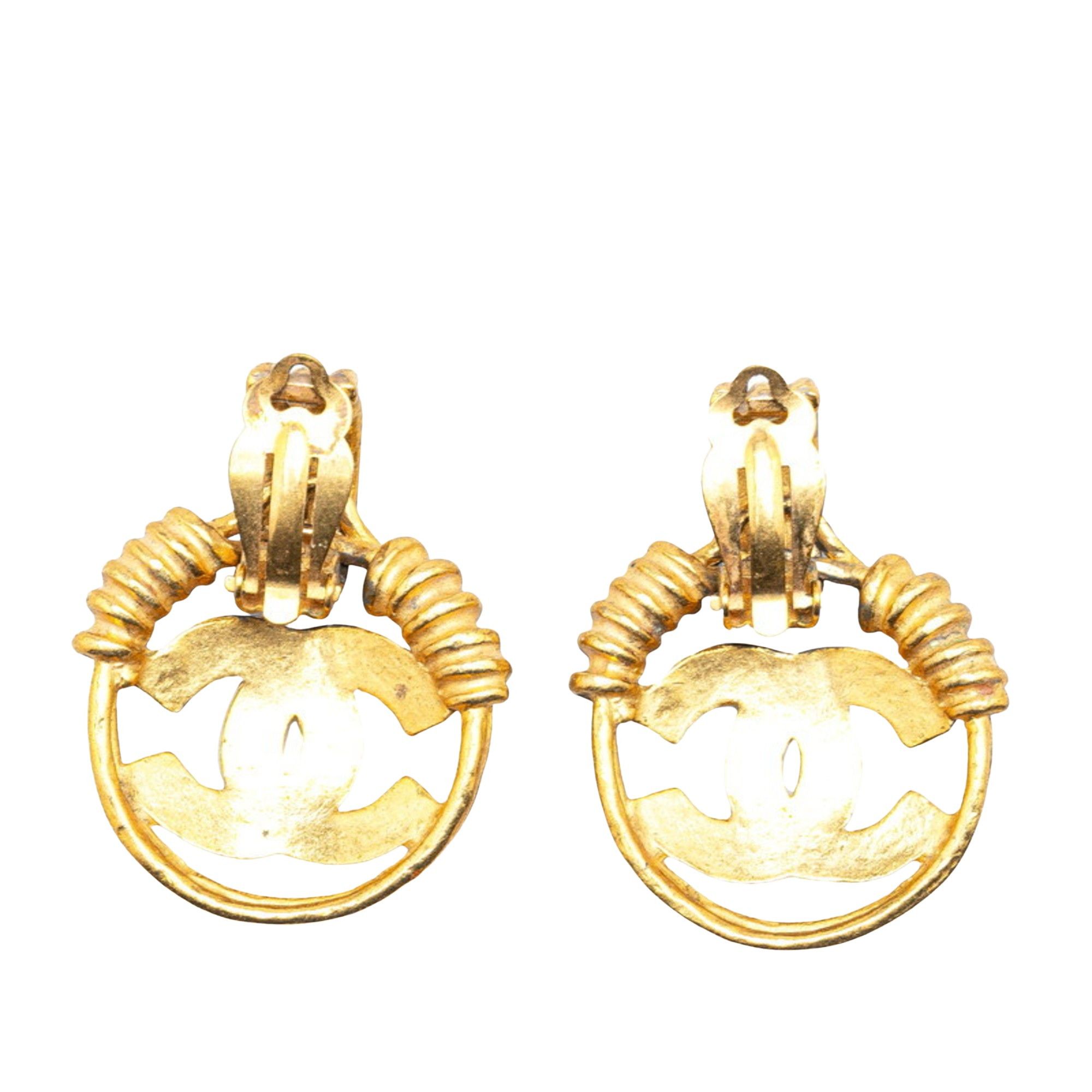 Chanel Chanel Coco Mark earring Size ONE SIZE - 2 Thumbnail