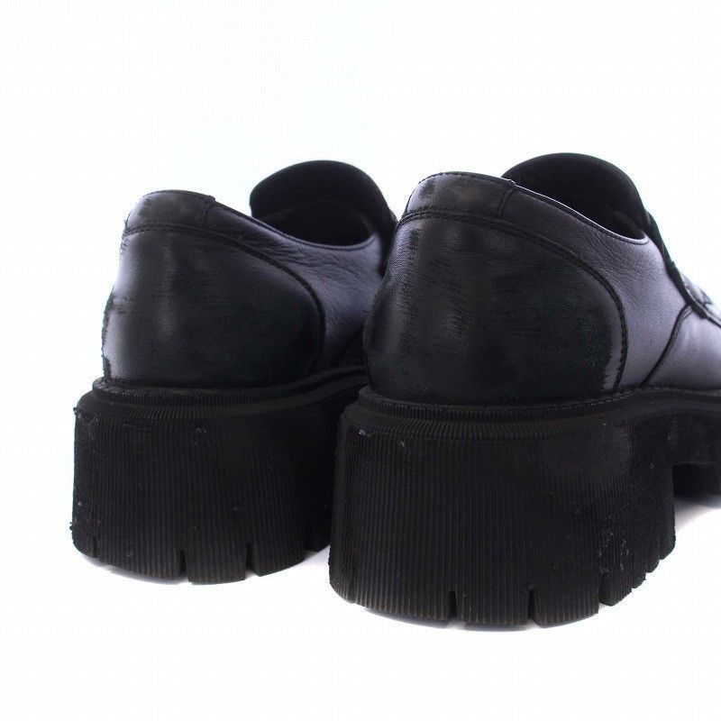 Balenciaga Leather Worn Out Tractor Loafers Size US 6 / EU 39 - 4 Thumbnail