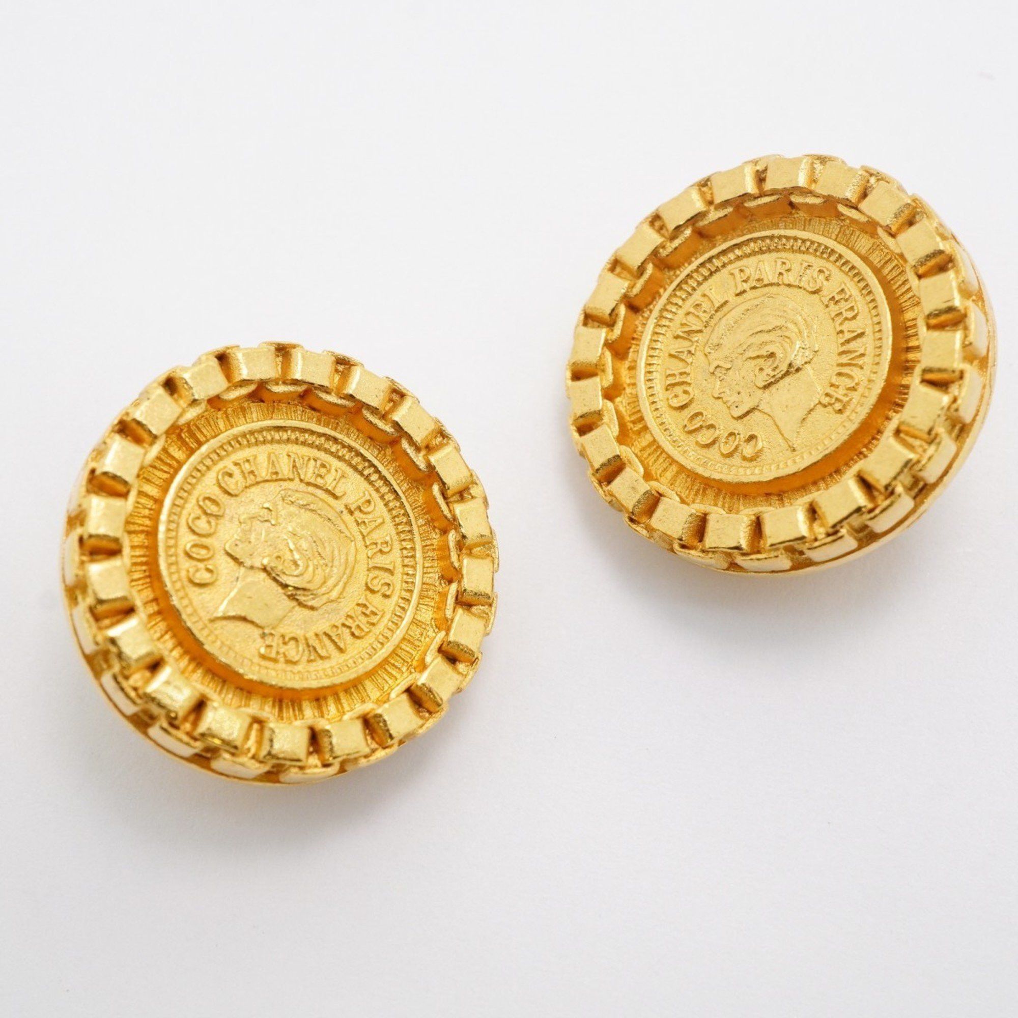 Chanel Chanel Coco Mark earring Size ONE SIZE - 9 Thumbnail