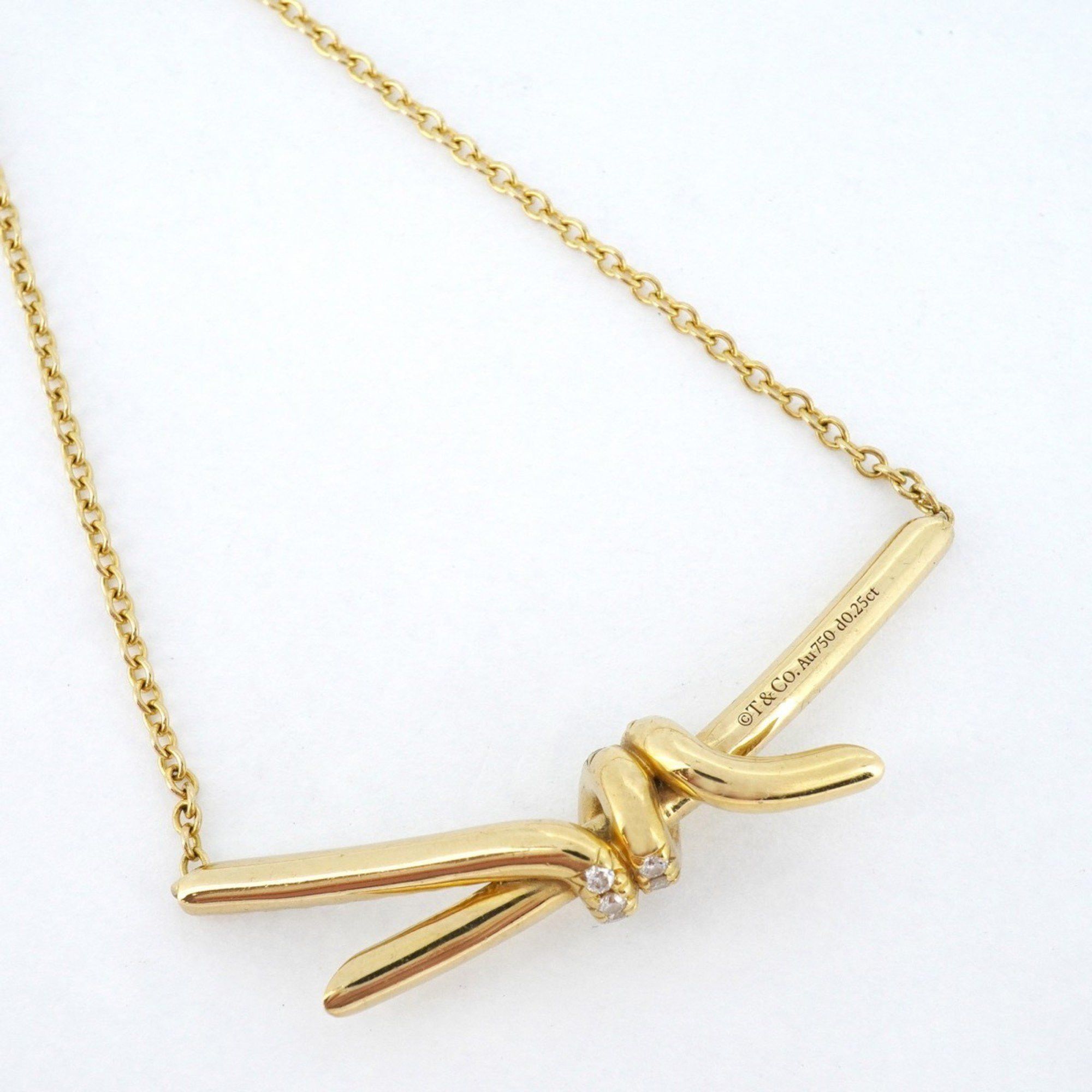 Tiffany & Co. Tiffany & Co Knot necklace Size ONE SIZE - 3 Thumbnail