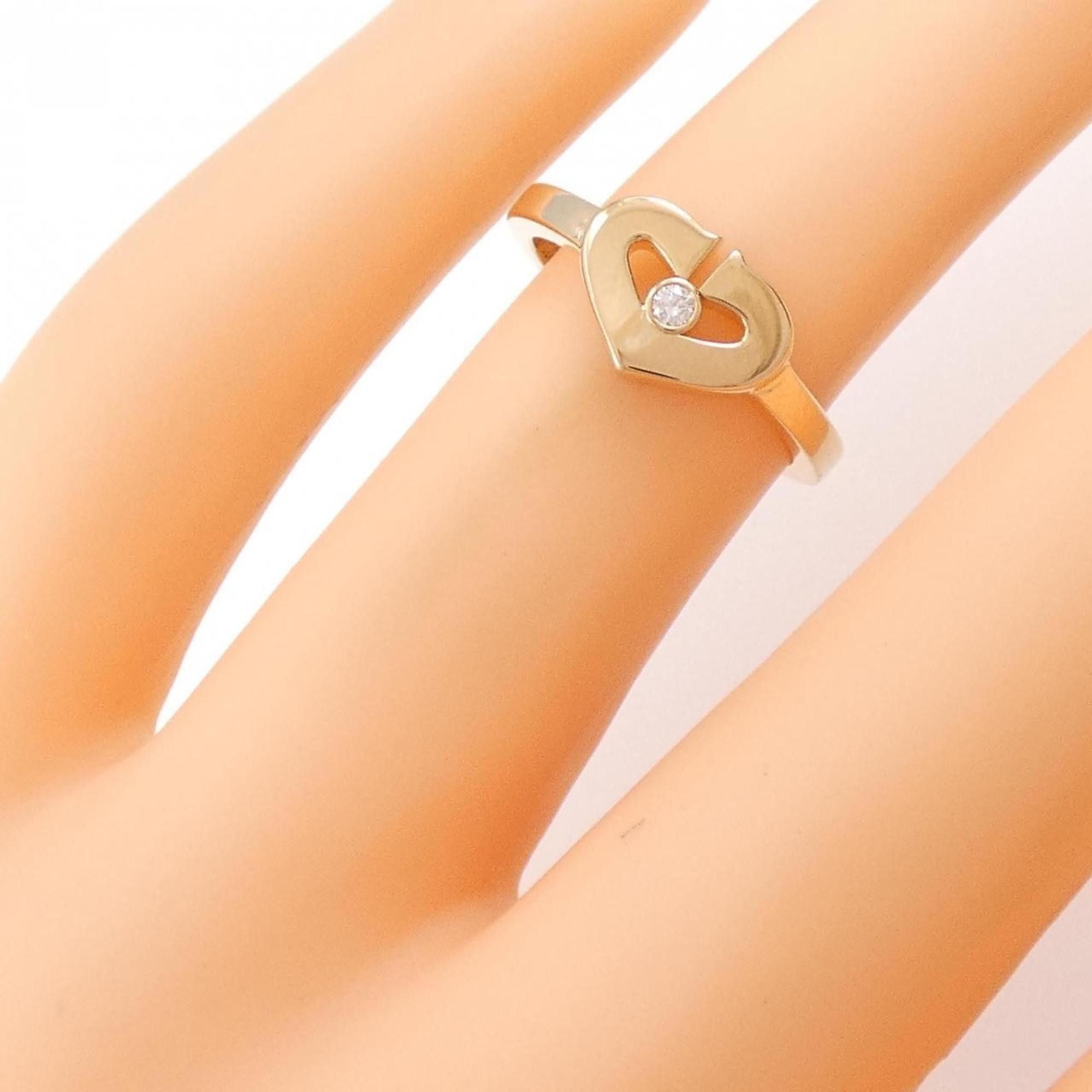 Cartier Cartier C heart ring Size ONE SIZE - 5 Thumbnail
