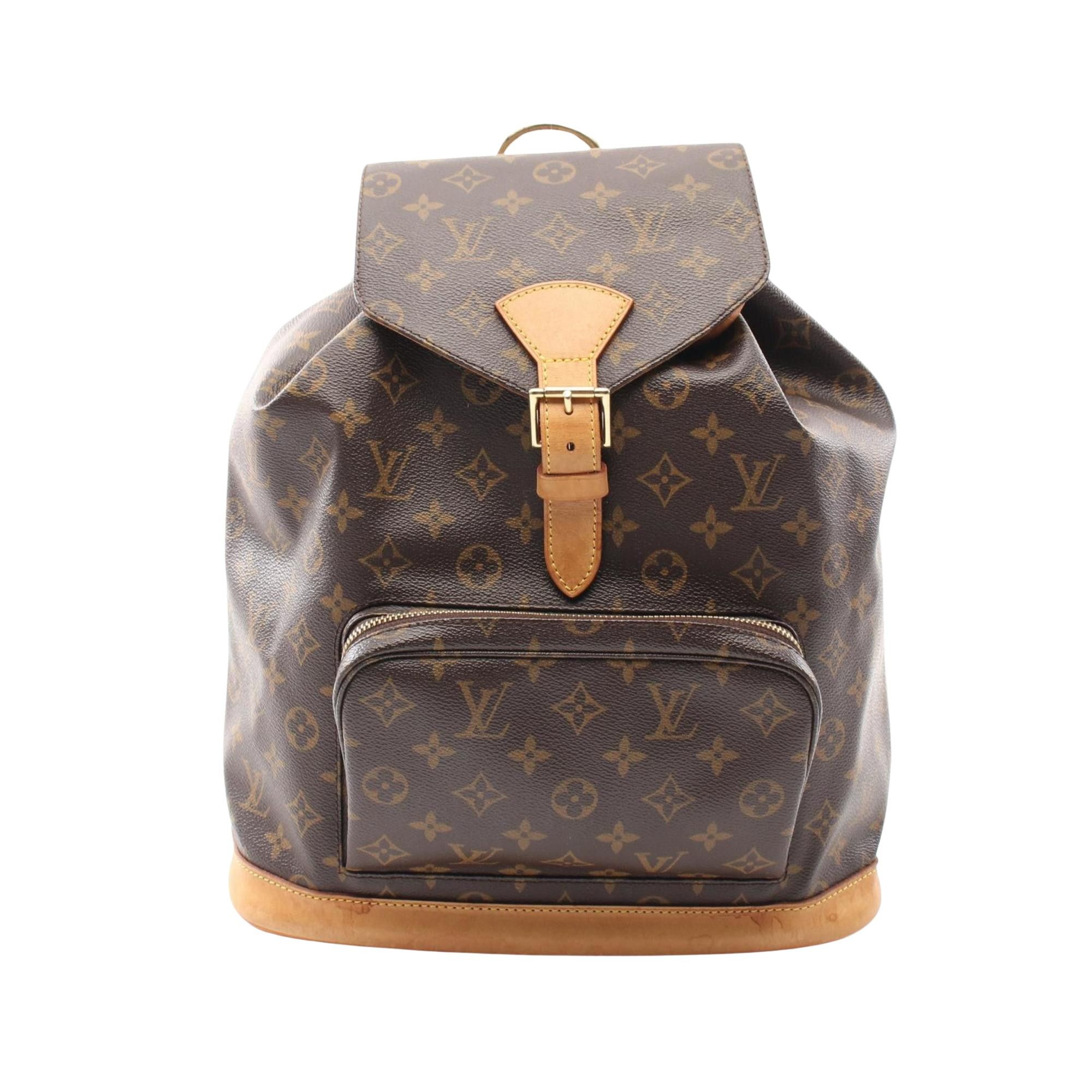Louis Vuitton Louis Vuitton Montsouris GM backpack Size ONE SIZE - 2 Thumbnail