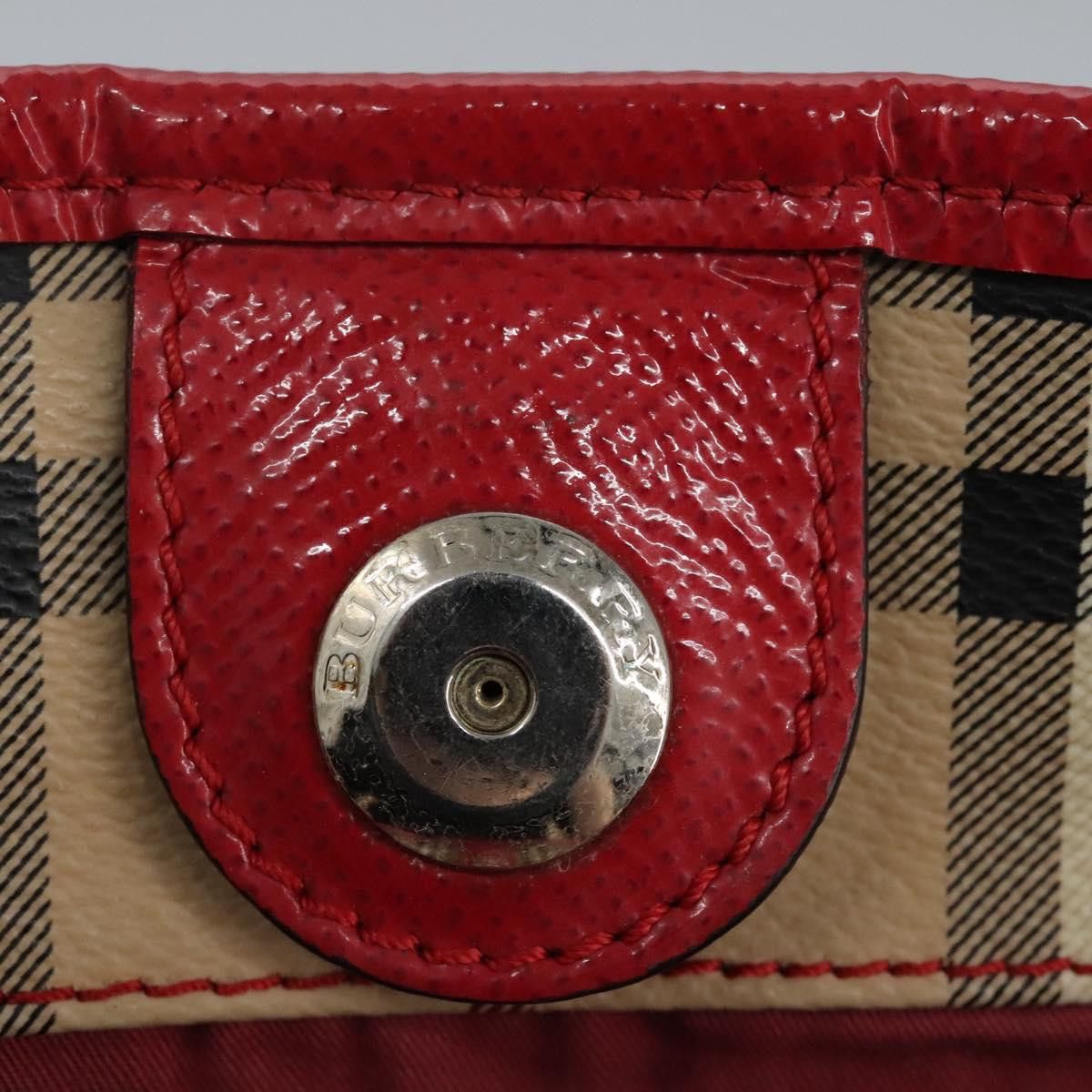 Burberry Nova Check Beige Canvas Shoulder Bag (Pre-Owned) Size ONE SIZE - 11 Thumbnail