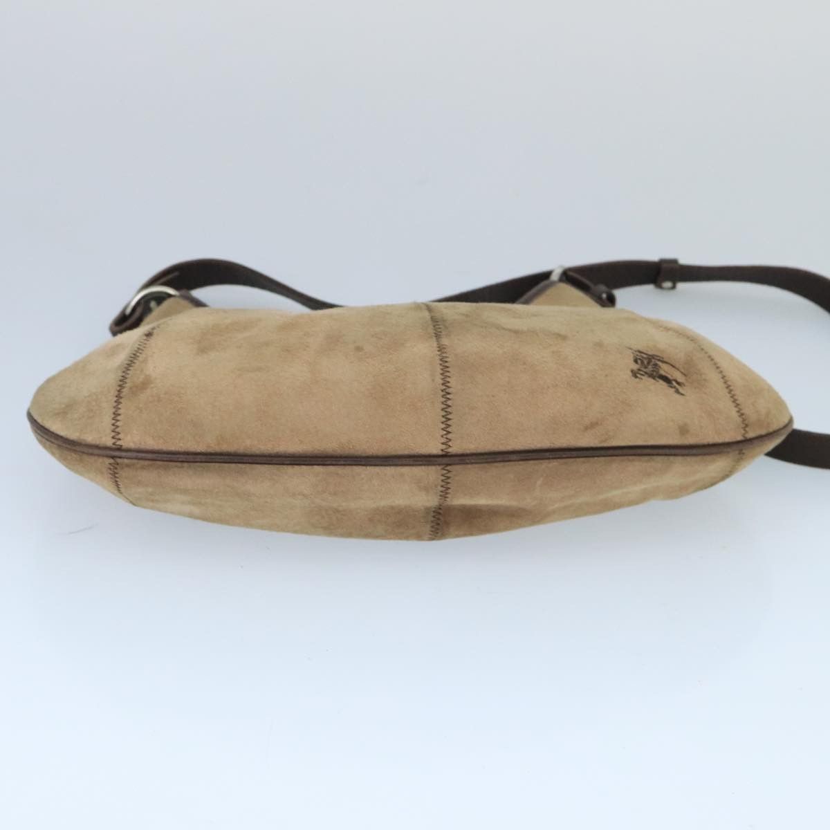 Burberry Blue Label Beige Suede Shoulder Bag (Pre-Owned) Size ONE SIZE - 9 Thumbnail