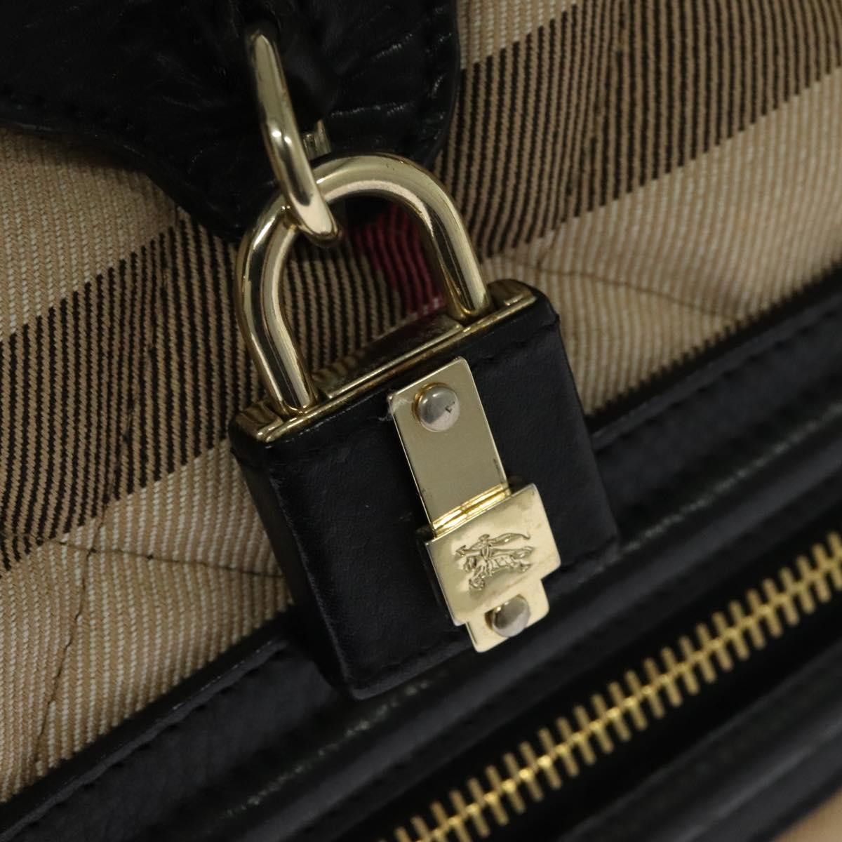Burberry House Check Beige Canvas Shoulder Bag (Pre-Owned) Size ONE SIZE - 14 Thumbnail