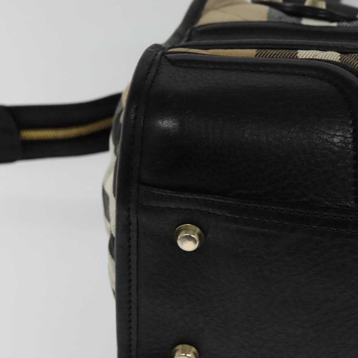 Burberry House Check Beige Canvas Shoulder Bag (Pre-Owned) Size ONE SIZE - 12 Thumbnail