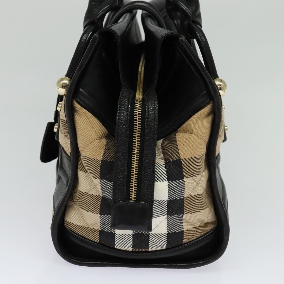 Burberry House Check Beige Canvas Shoulder Bag (Pre-Owned) Size ONE SIZE - 5 Thumbnail