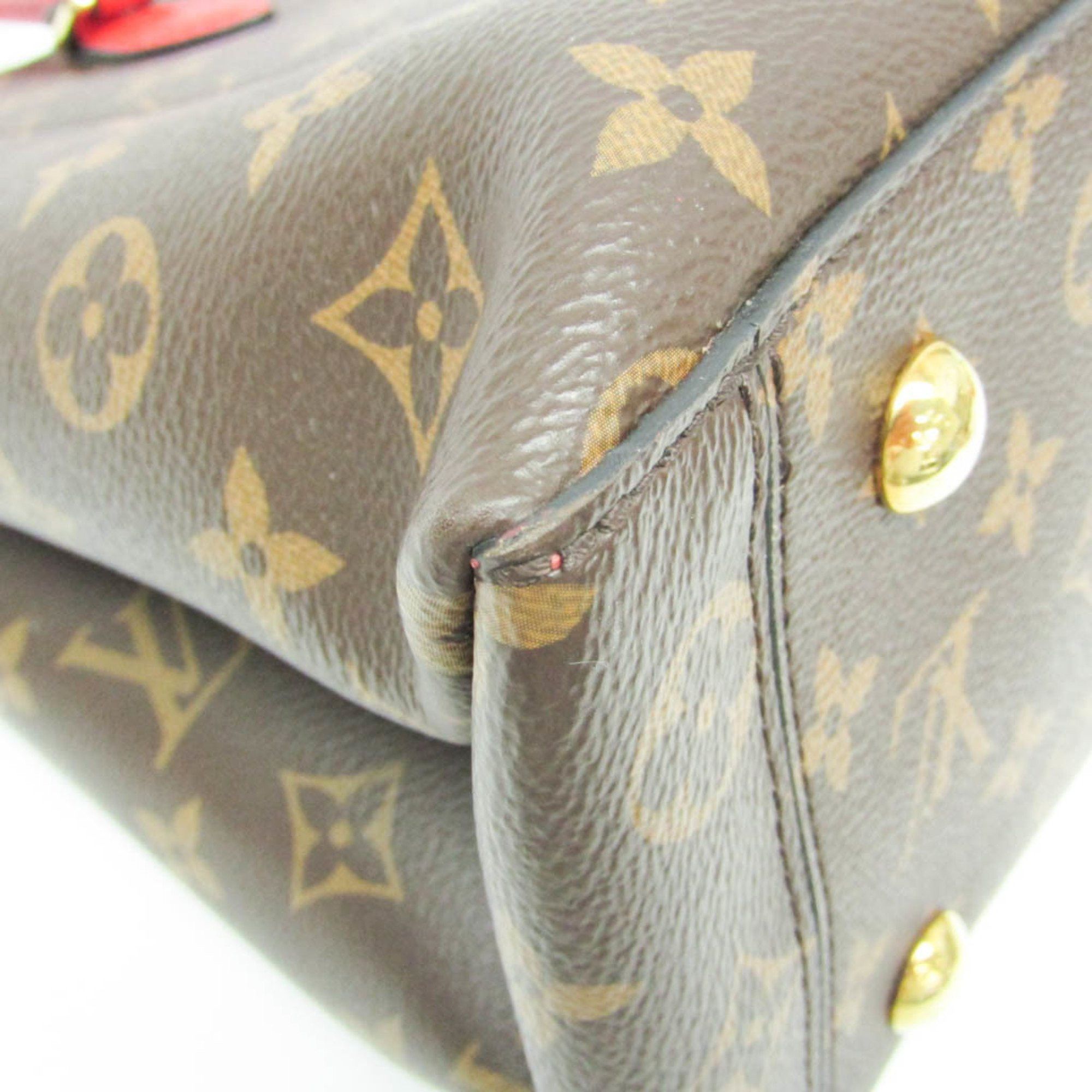 Louis Vuitton Flower Brown Canvas Handbag (Pre-Owned) Size ONE SIZE - 5 Thumbnail