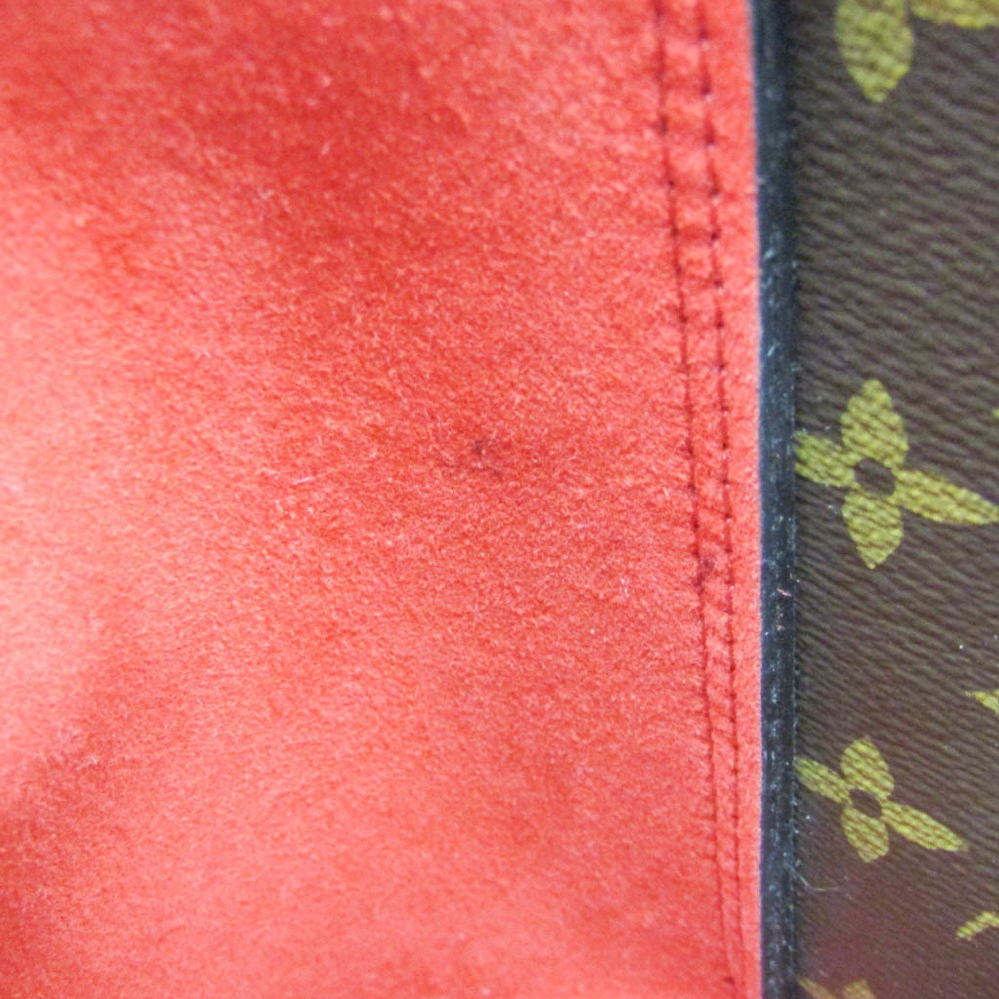 Louis Vuitton Flower Brown Canvas Handbag (Pre-Owned) Size ONE SIZE - 9 Thumbnail