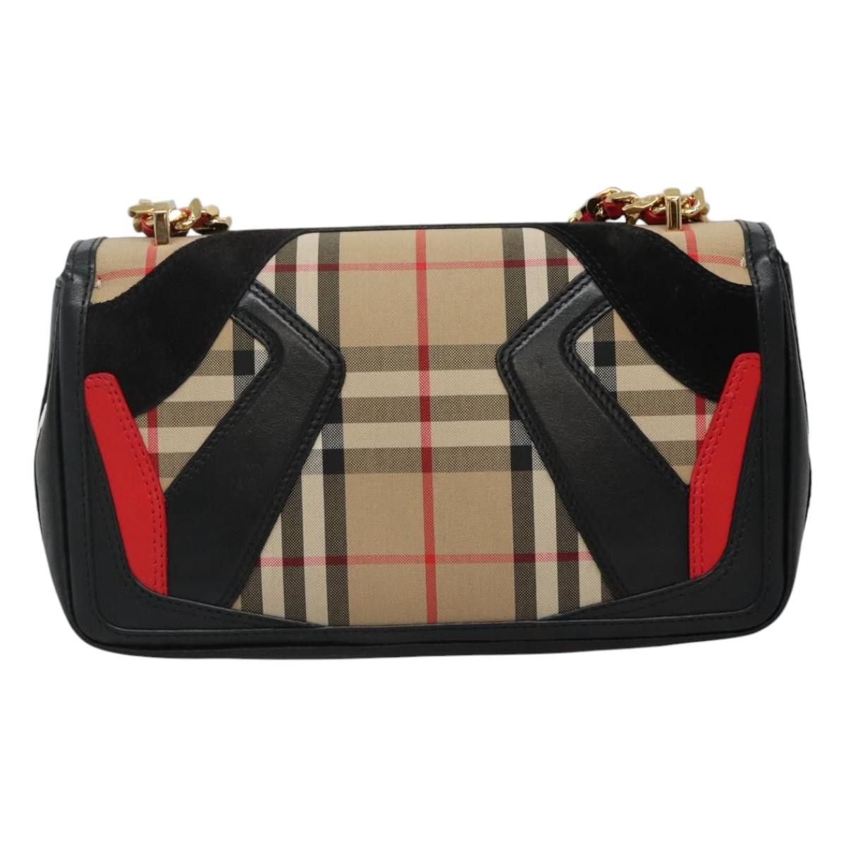 Burberry Tb Beige Canvas Shoulder Bag (Pre-Owned) Size ONE SIZE - 2 Thumbnail