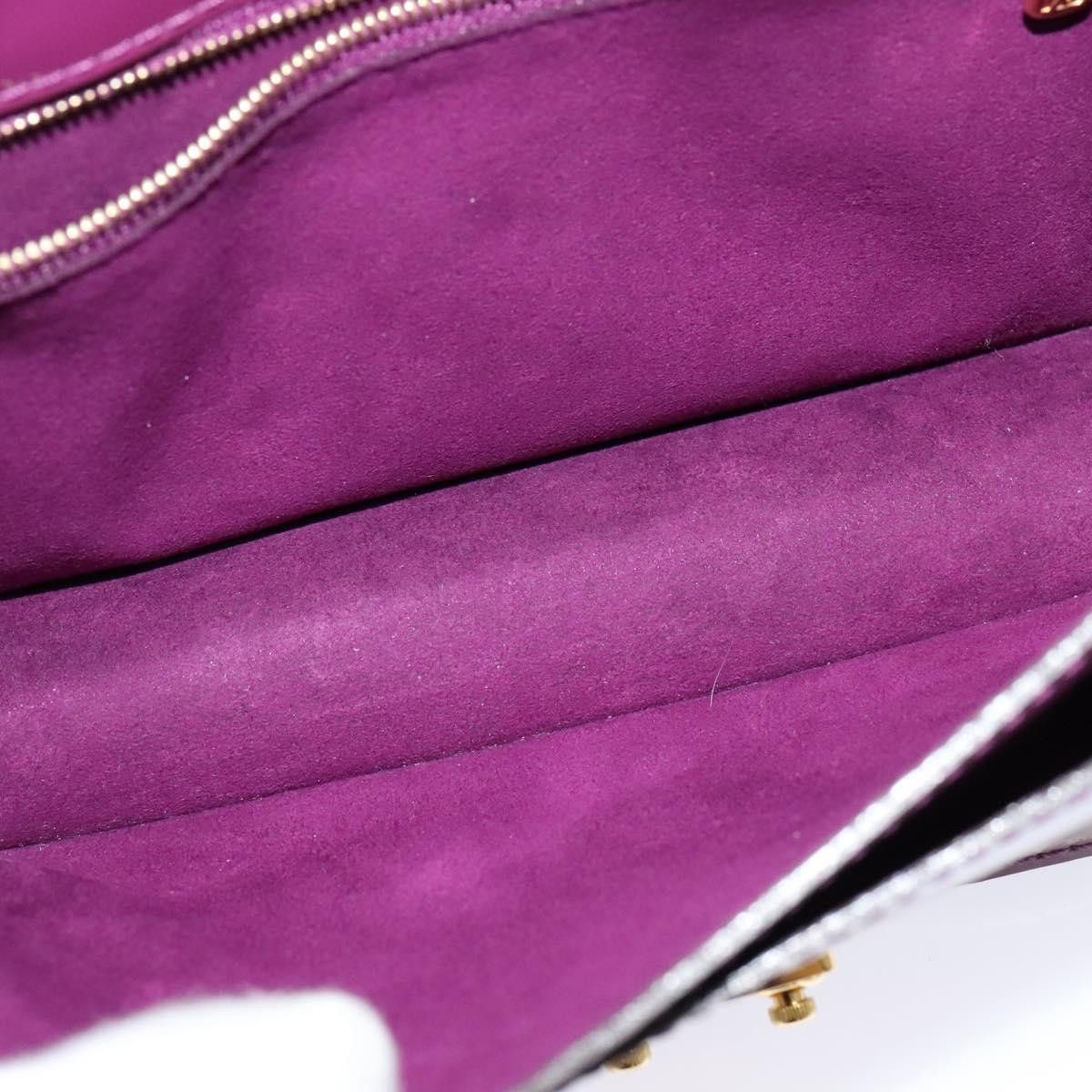 Louis Vuitton Monceau Burgundy Patent Leather Handbag (Pre-Owned) Size ONE SIZE - 19 Thumbnail