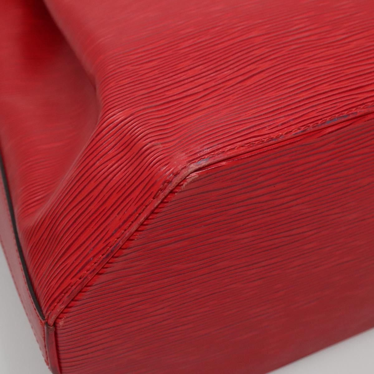 Louis Vuitton Sac D'épaule Red Leather Shoulder Bag (Pre-Owned) Size ONE SIZE - 11 Thumbnail