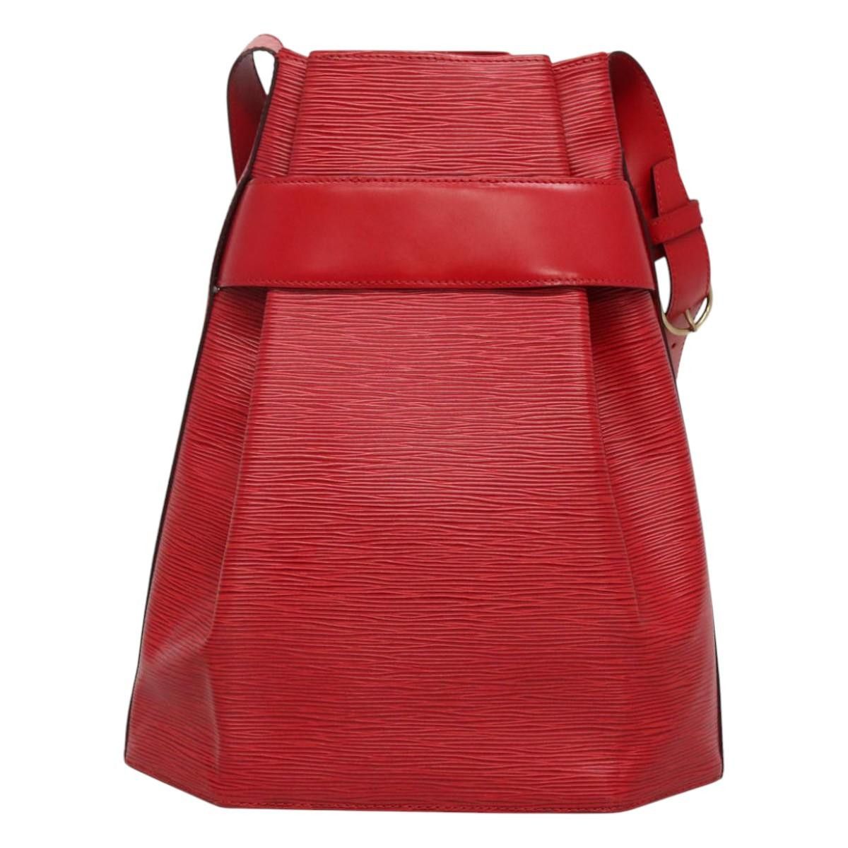 Louis Vuitton Sac D'épaule Red Leather Shoulder Bag (Pre-Owned) Size ONE SIZE - 2 Thumbnail