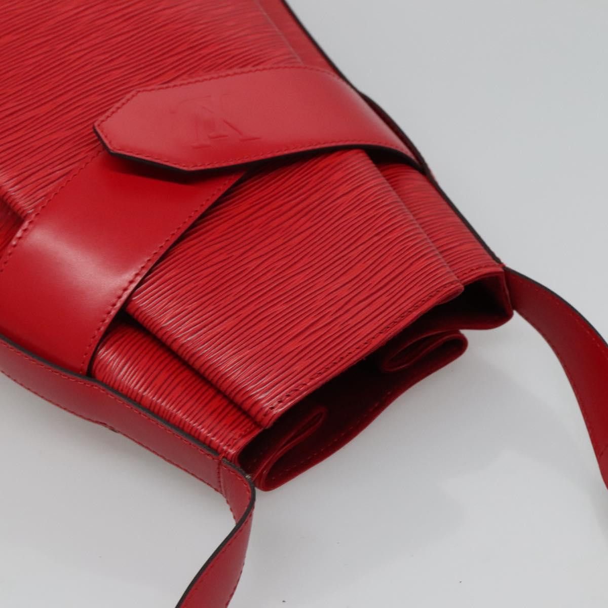 Louis Vuitton Sac D'épaule Red Leather Shoulder Bag (Pre-Owned) Size ONE SIZE - 6 Thumbnail