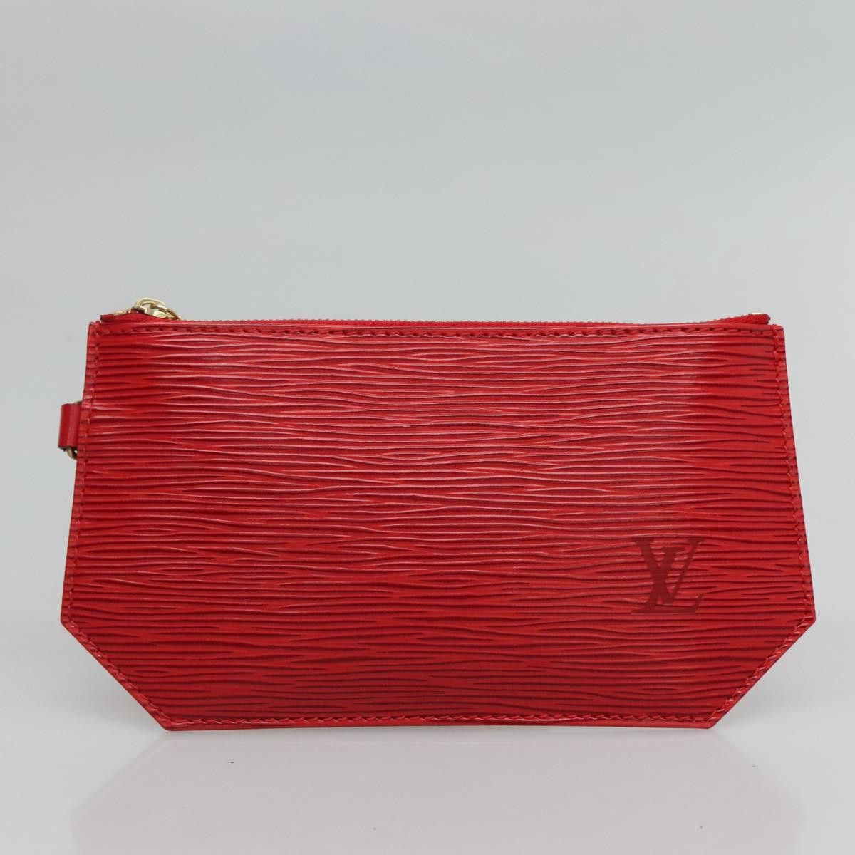 Louis Vuitton Sac D'épaule Red Leather Shoulder Bag (Pre-Owned) Size ONE SIZE - 18 Thumbnail