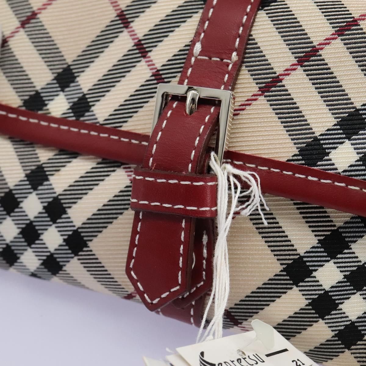 Burberry Blue Label Beige Canvas Shoulder Bag (Pre-Owned) Size ONE SIZE - 15 Thumbnail