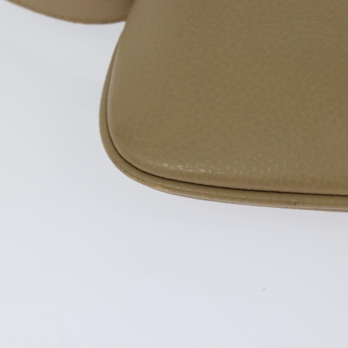 Burberry - Beige Leather Shoulder Bag (Pre-Owned) Size ONE SIZE - 12 Thumbnail