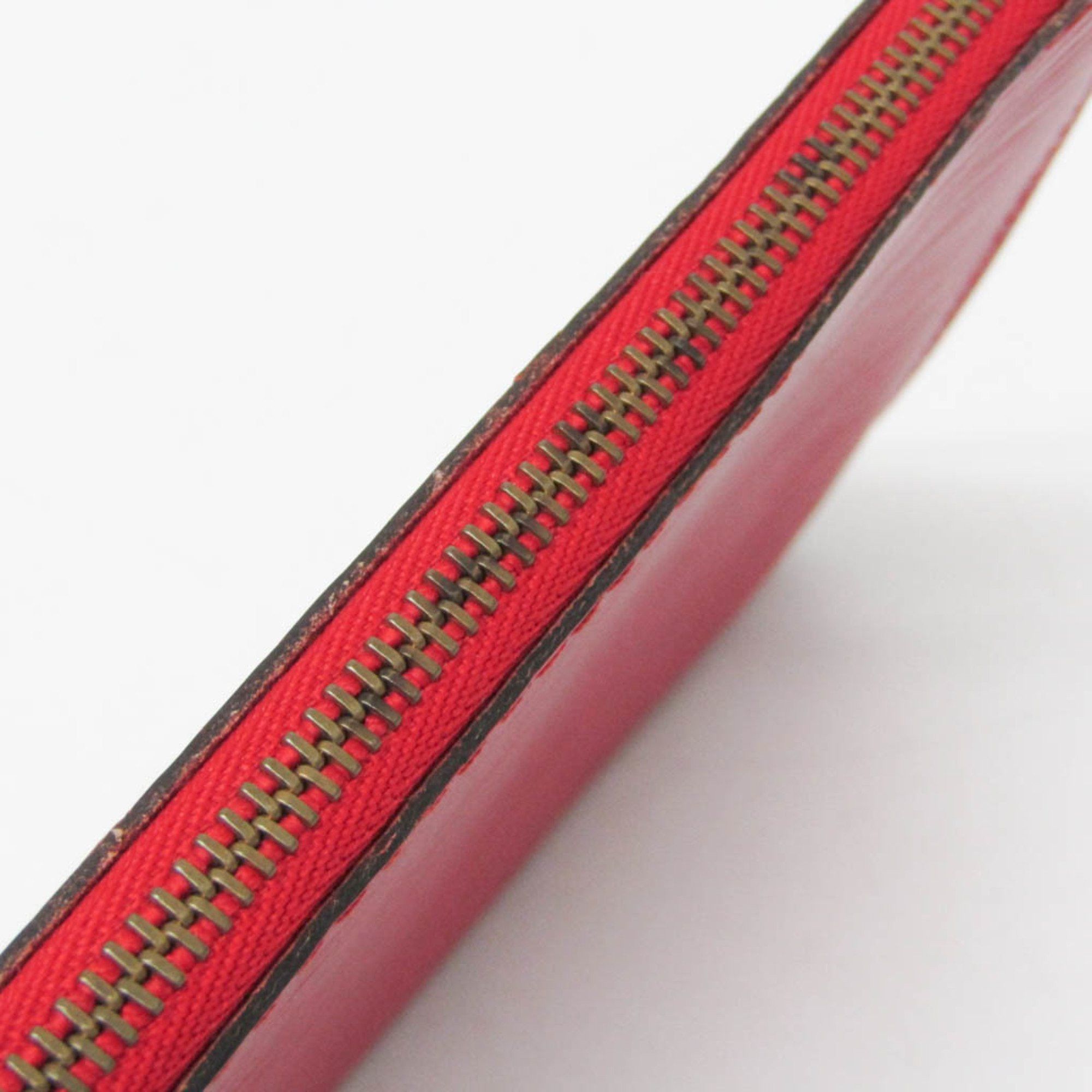 Louis Vuitton Pochette Accessoire Red Leather Handbag (Pre-Owned) Size ONE SIZE - 9 Thumbnail